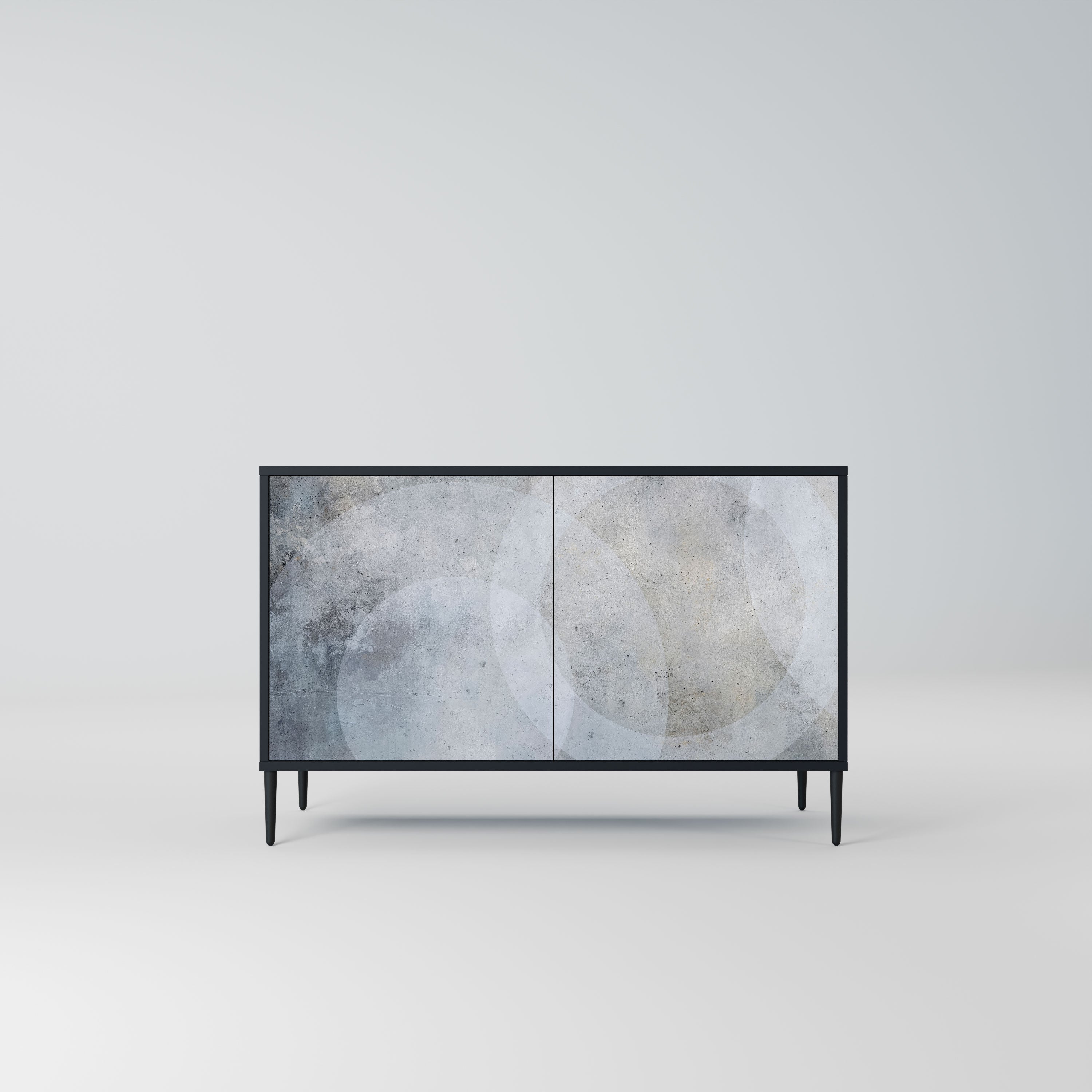 MUTED ARC Komoda 2-drzwiowa korpus Czarny