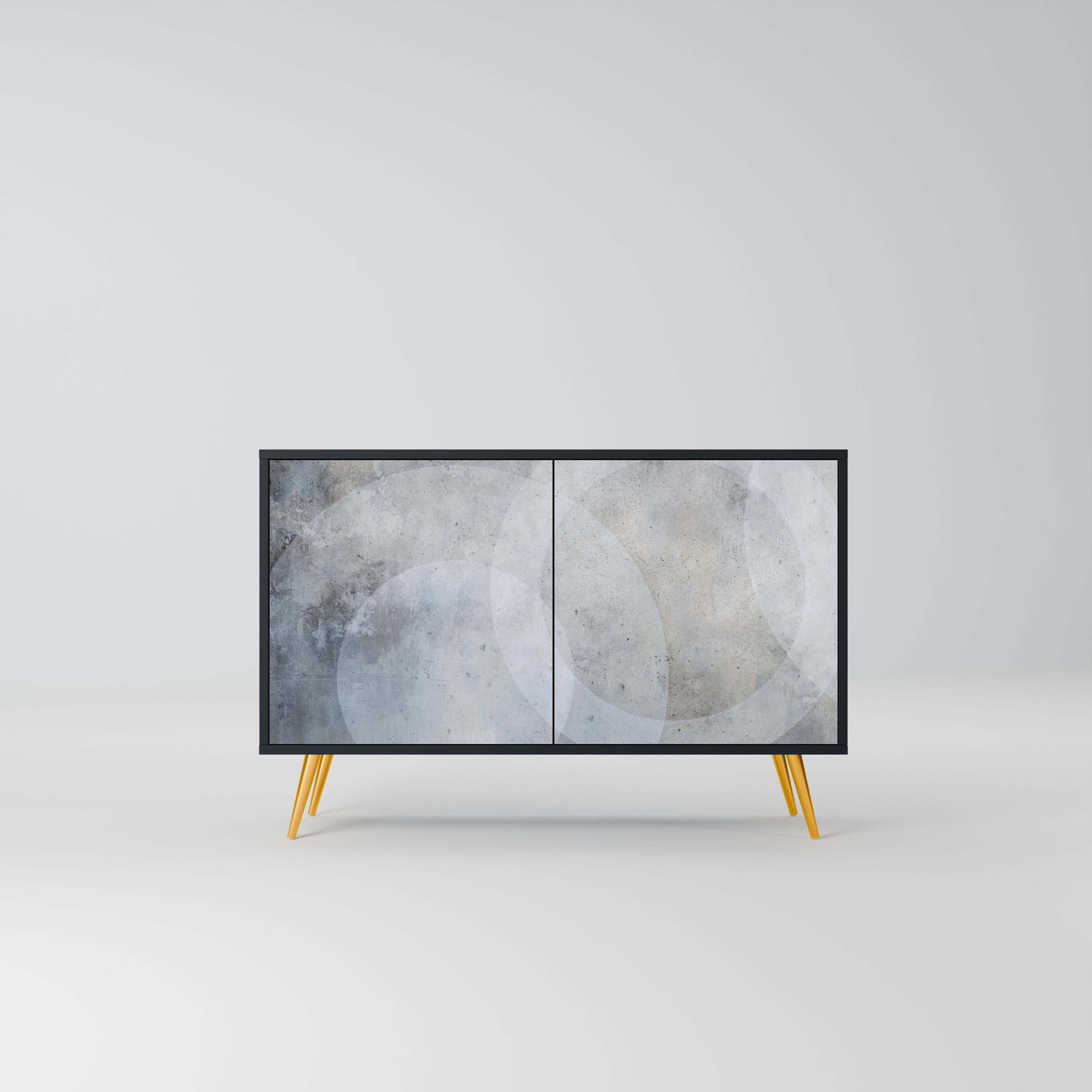 MUTED ARC Komoda 2-drzwiowa korpus Czarny