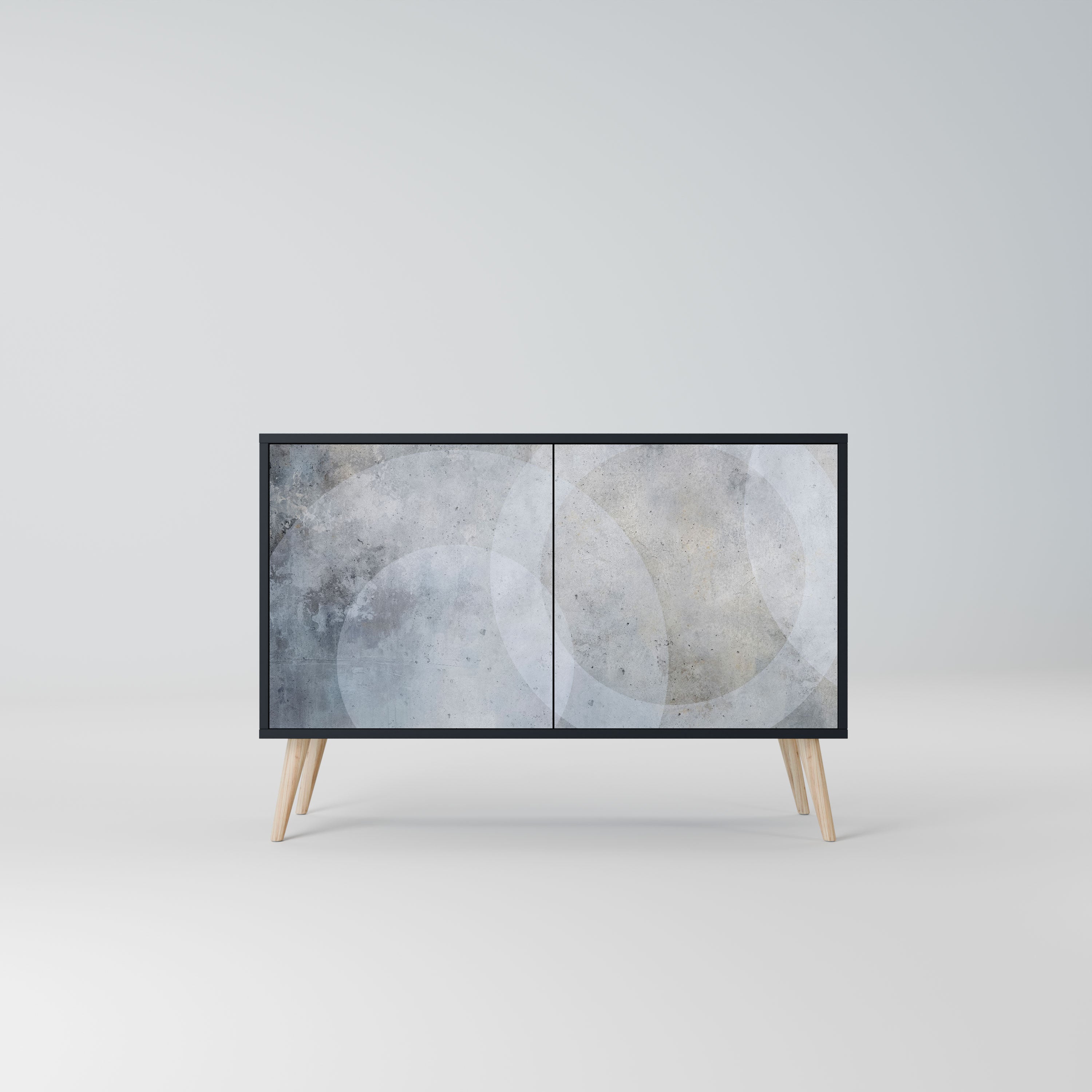 MUTED ARC Komoda 2-drzwiowa korpus Czarny