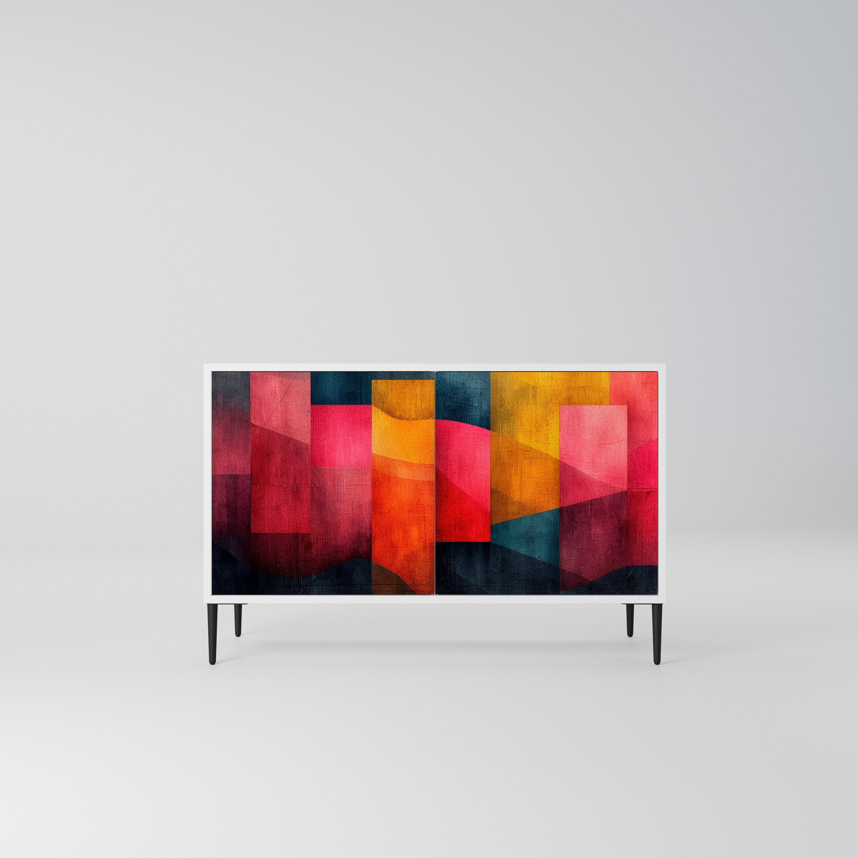 COLORFUL SOUNDS Komoda 2-drzwiowa korpus Biały
