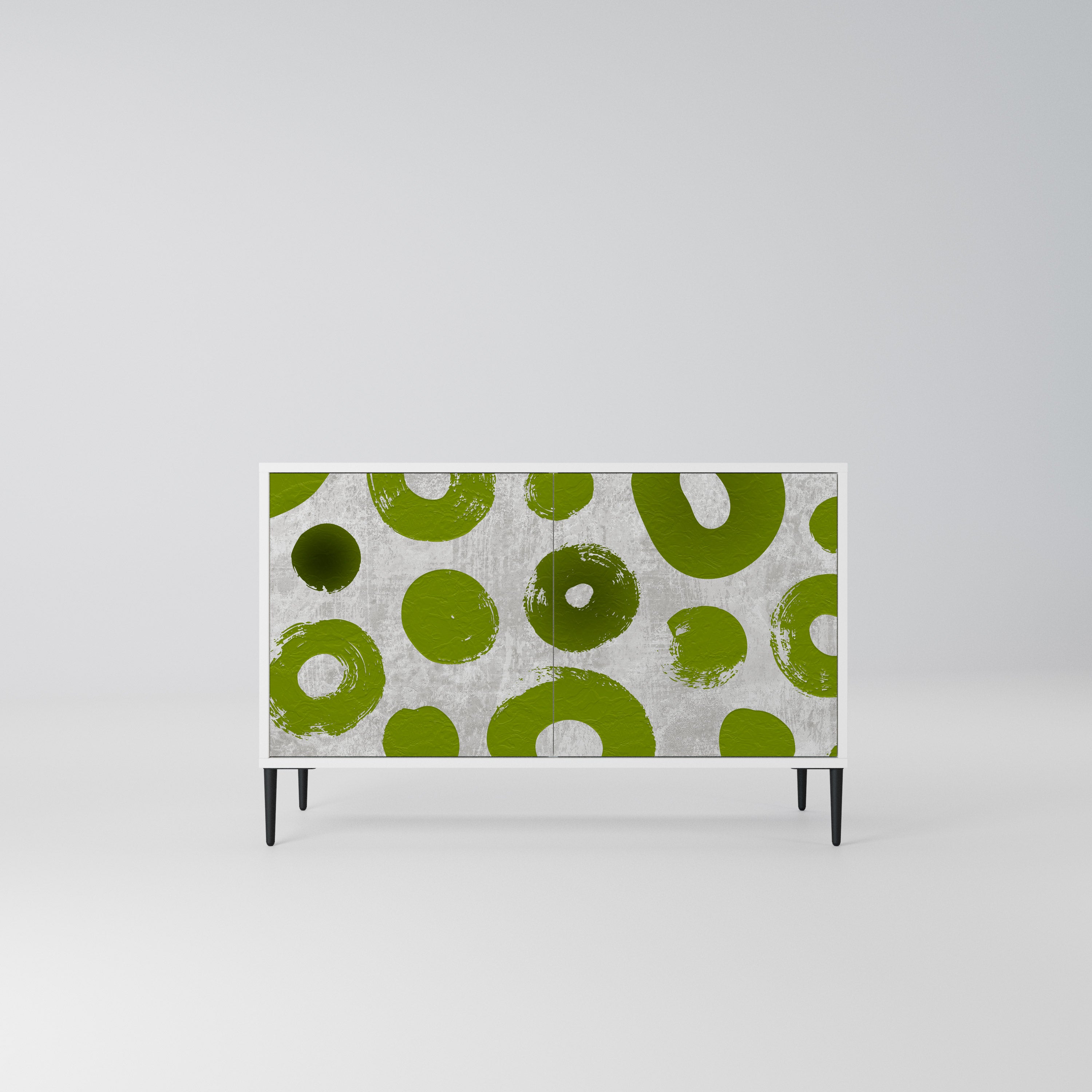 GREEN RHAPSODY Komoda 2-drzwiowa korpus Biały