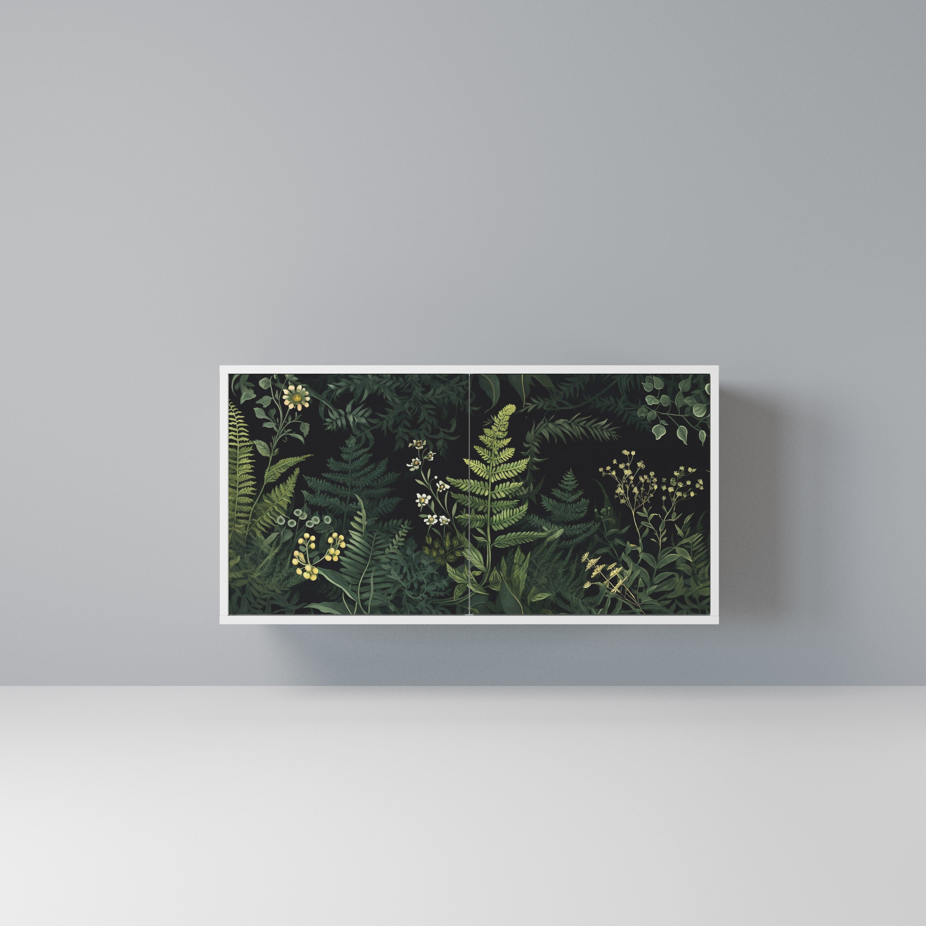 FERN FLOWERS Komoda 2-drzwiowa korpus Biały