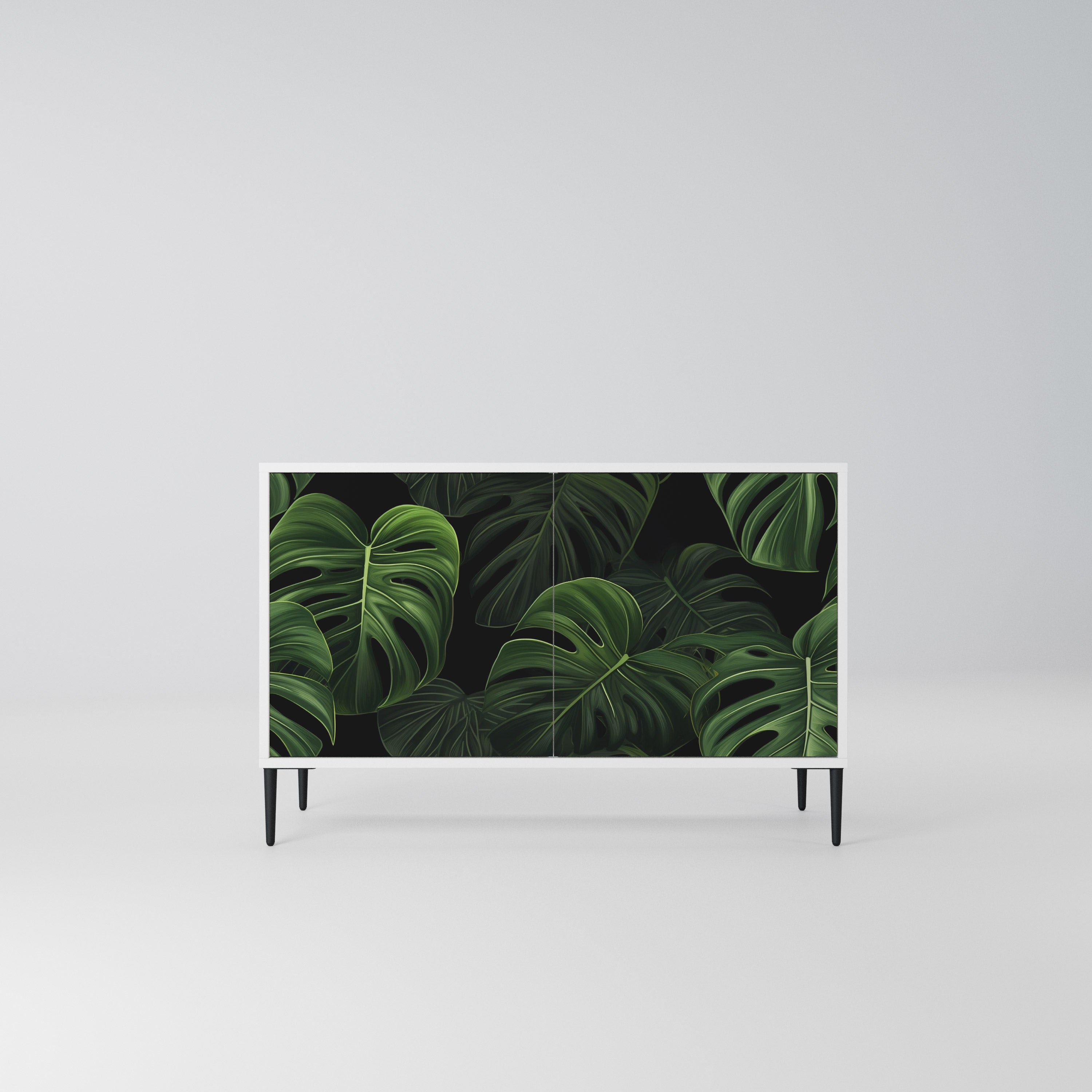 INFINITE MONSTERA Komoda 2-drzwiowa korpus Biały