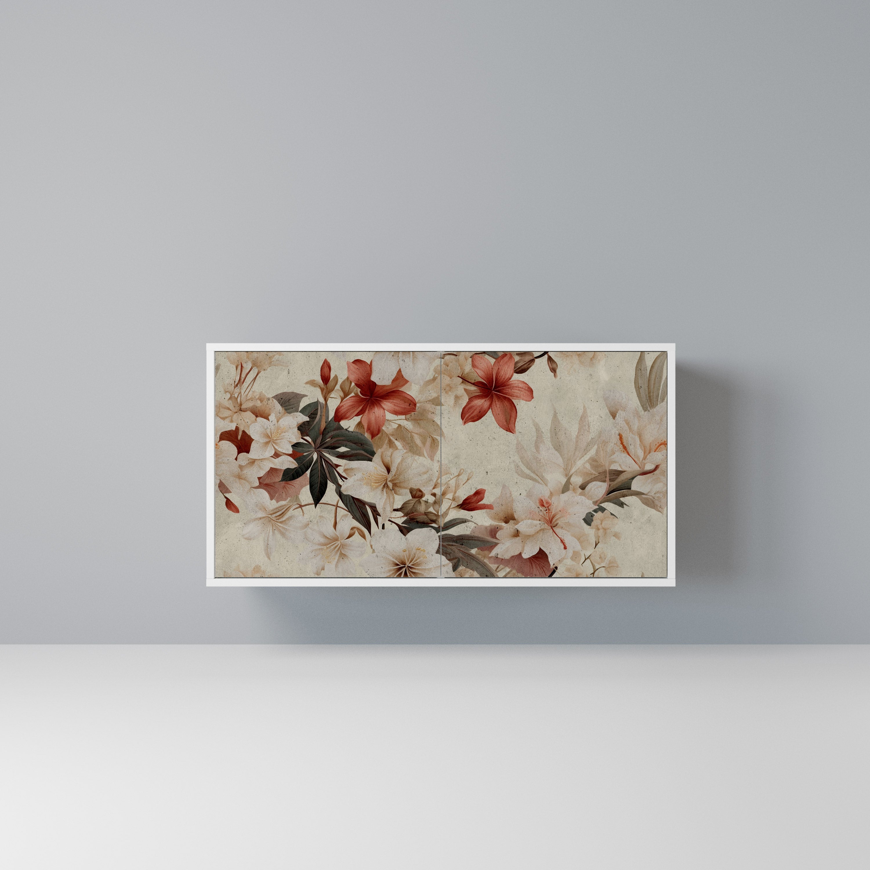 PETAL HARMONY Komoda 2-drzwiowa korpus Biały