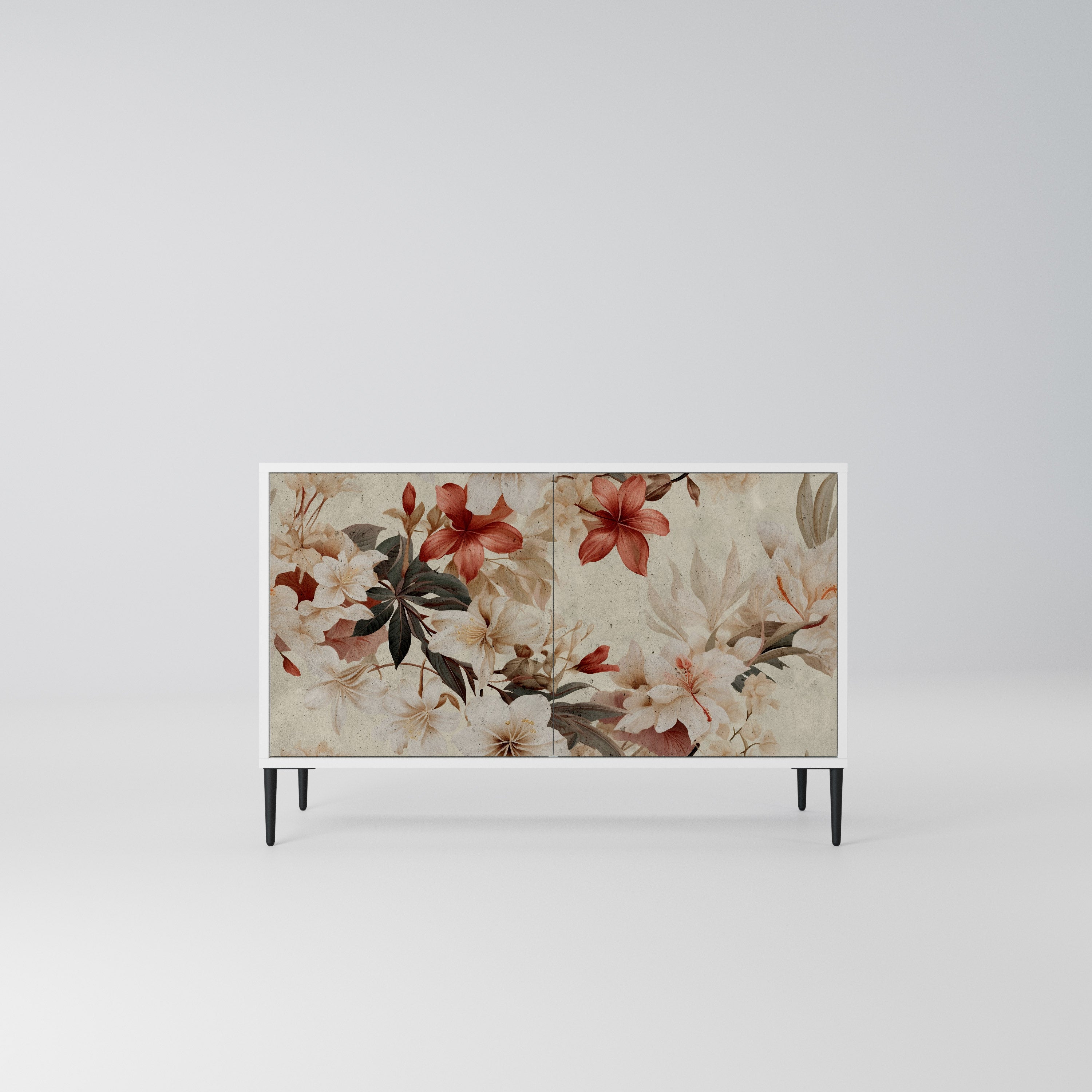 PETAL HARMONY Komoda 2-drzwiowa korpus Biały