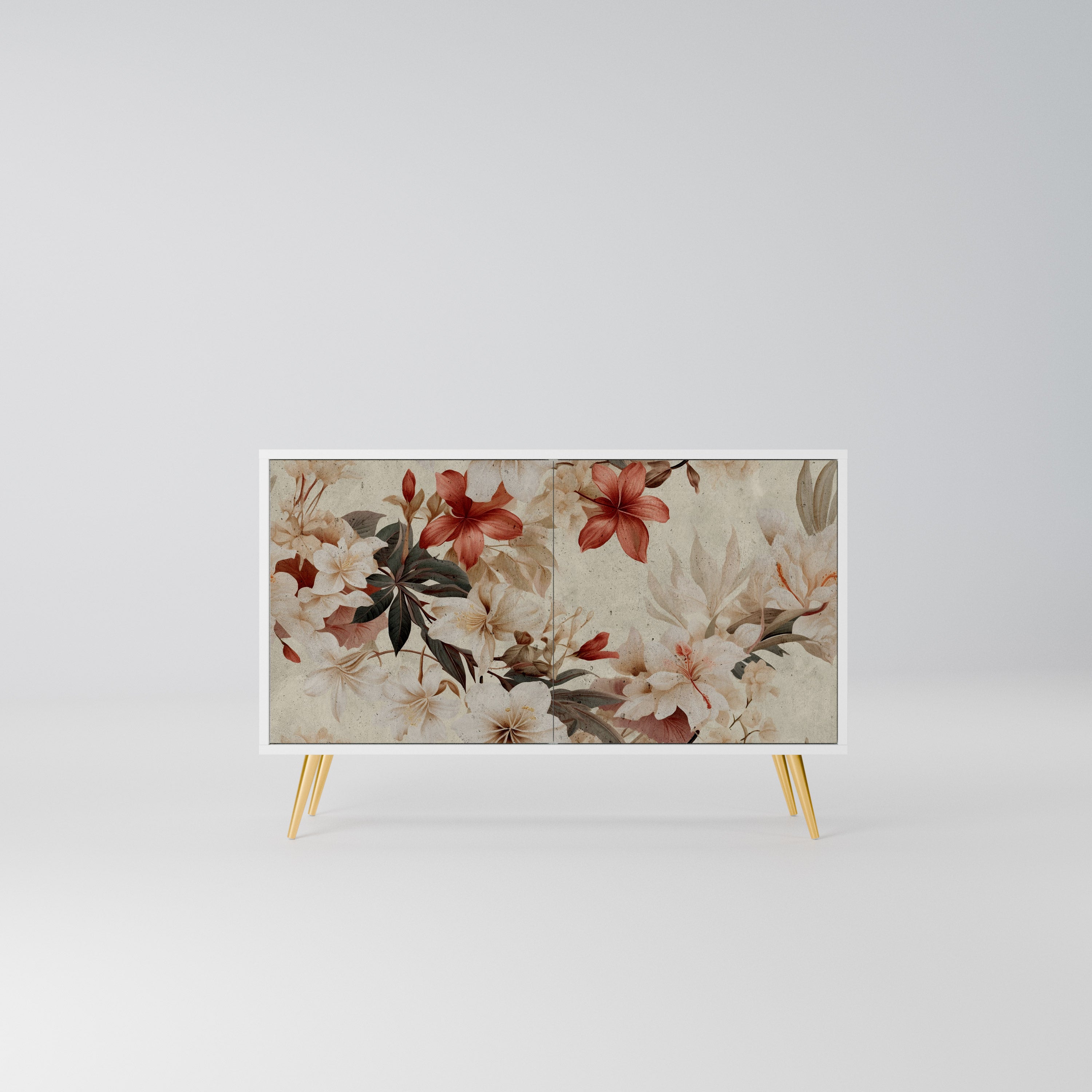 PETAL HARMONY Komoda 2-drzwiowa korpus Biały