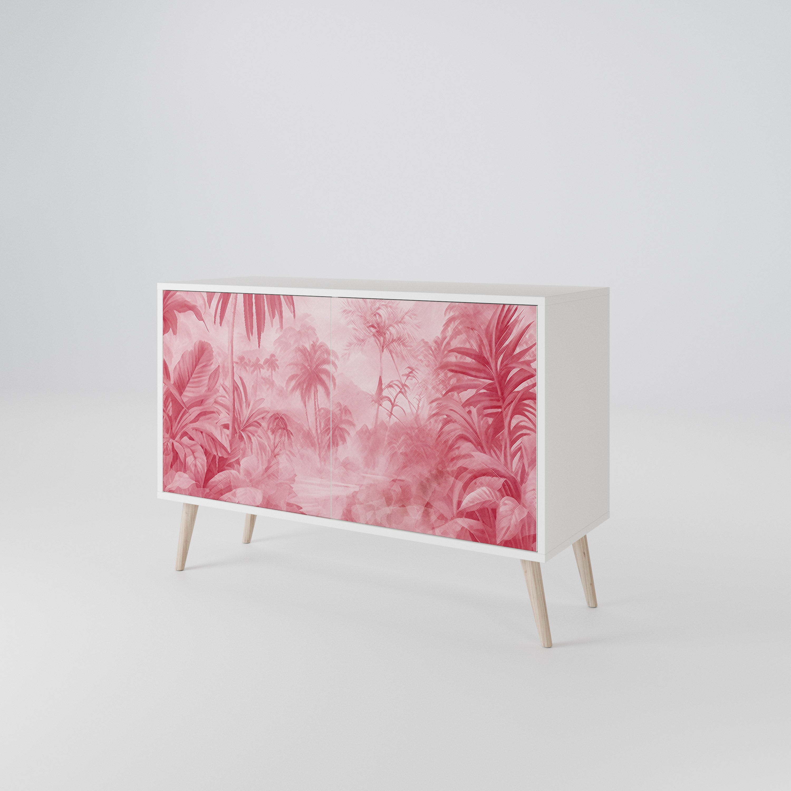 SWEET TROPICS Komoda 2-drzwiowa korpus Biały