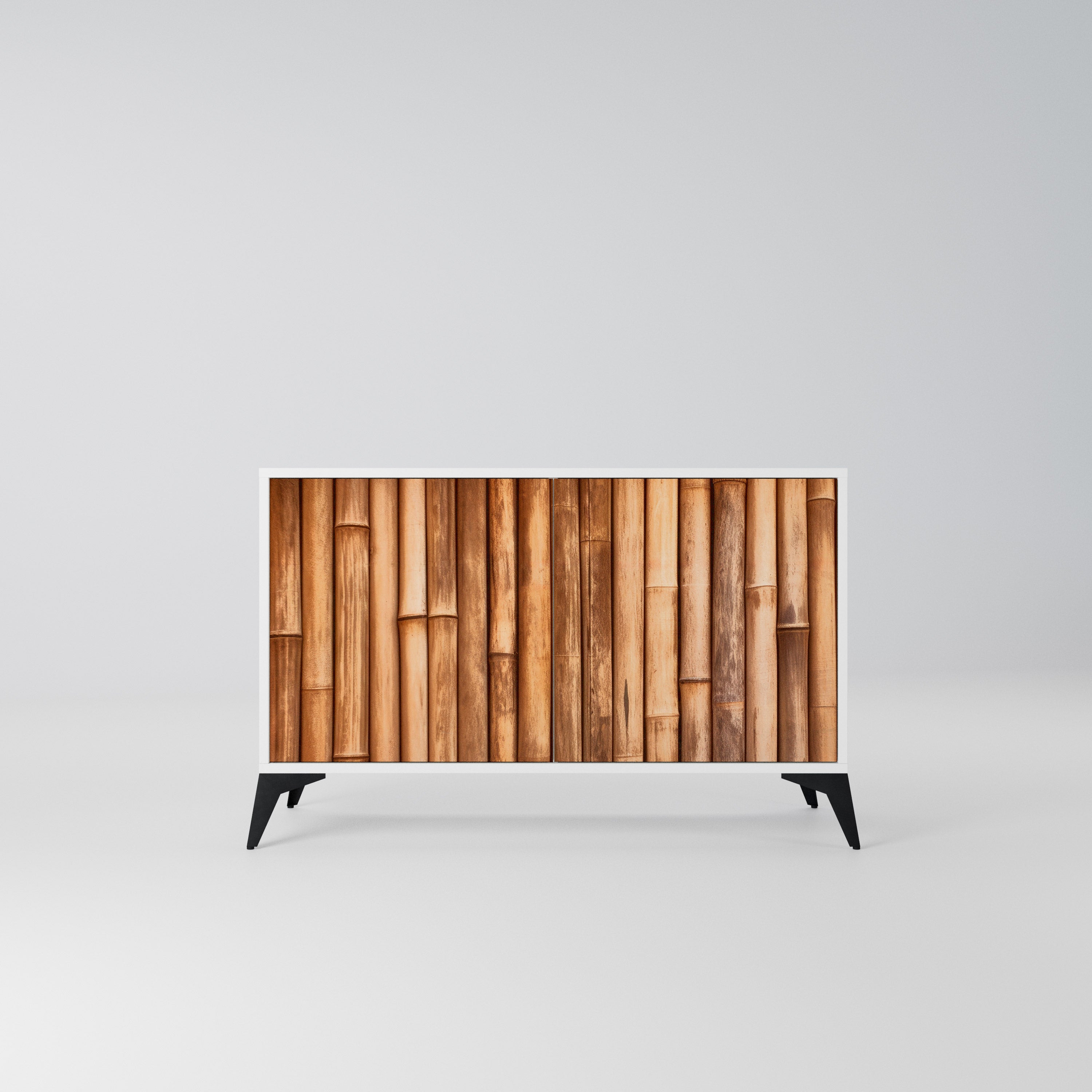 NATURAL WOOD Komoda 2-drzwiowa korpus Biały