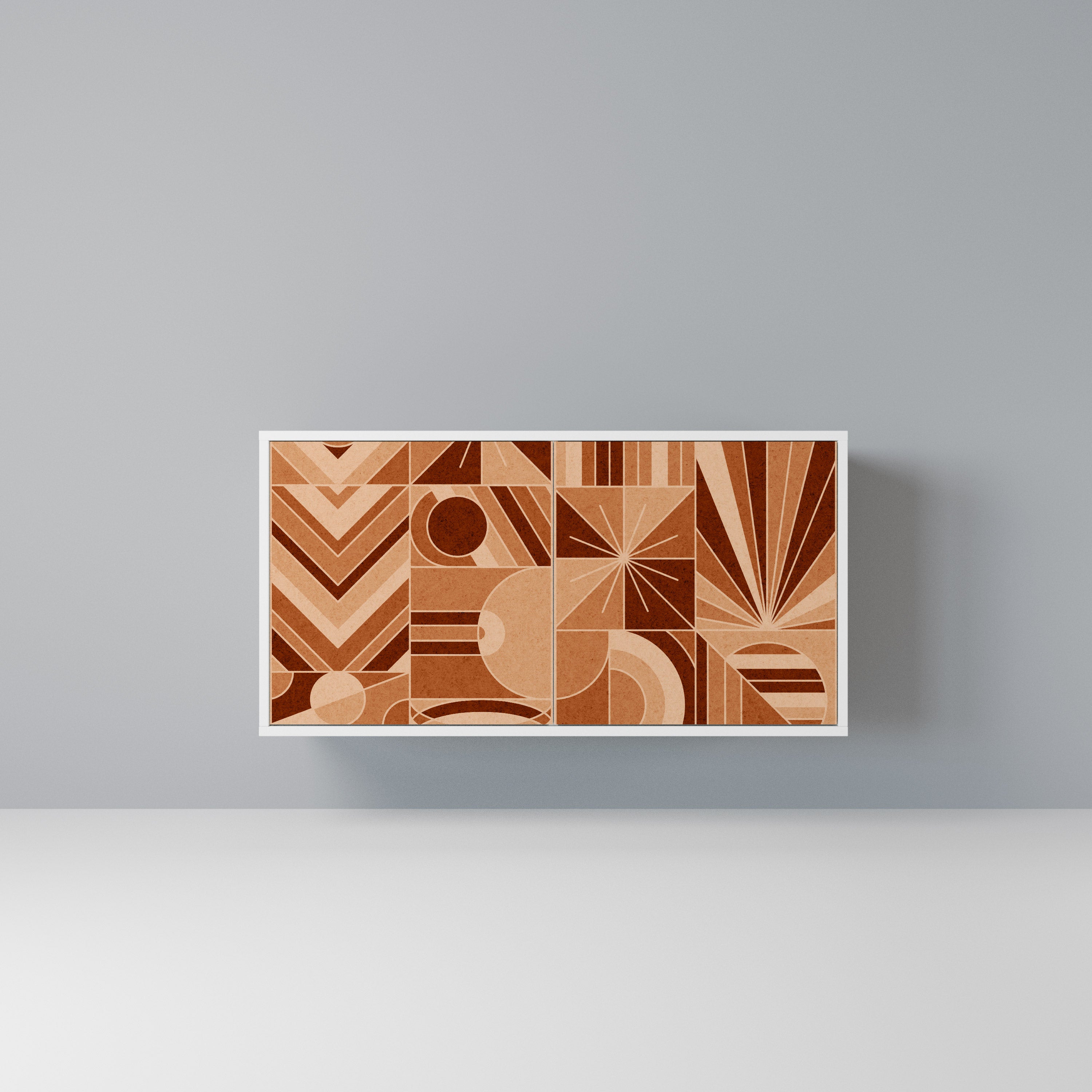 PRISM MOSAIC Komoda 2-drzwiowa korpus Biały