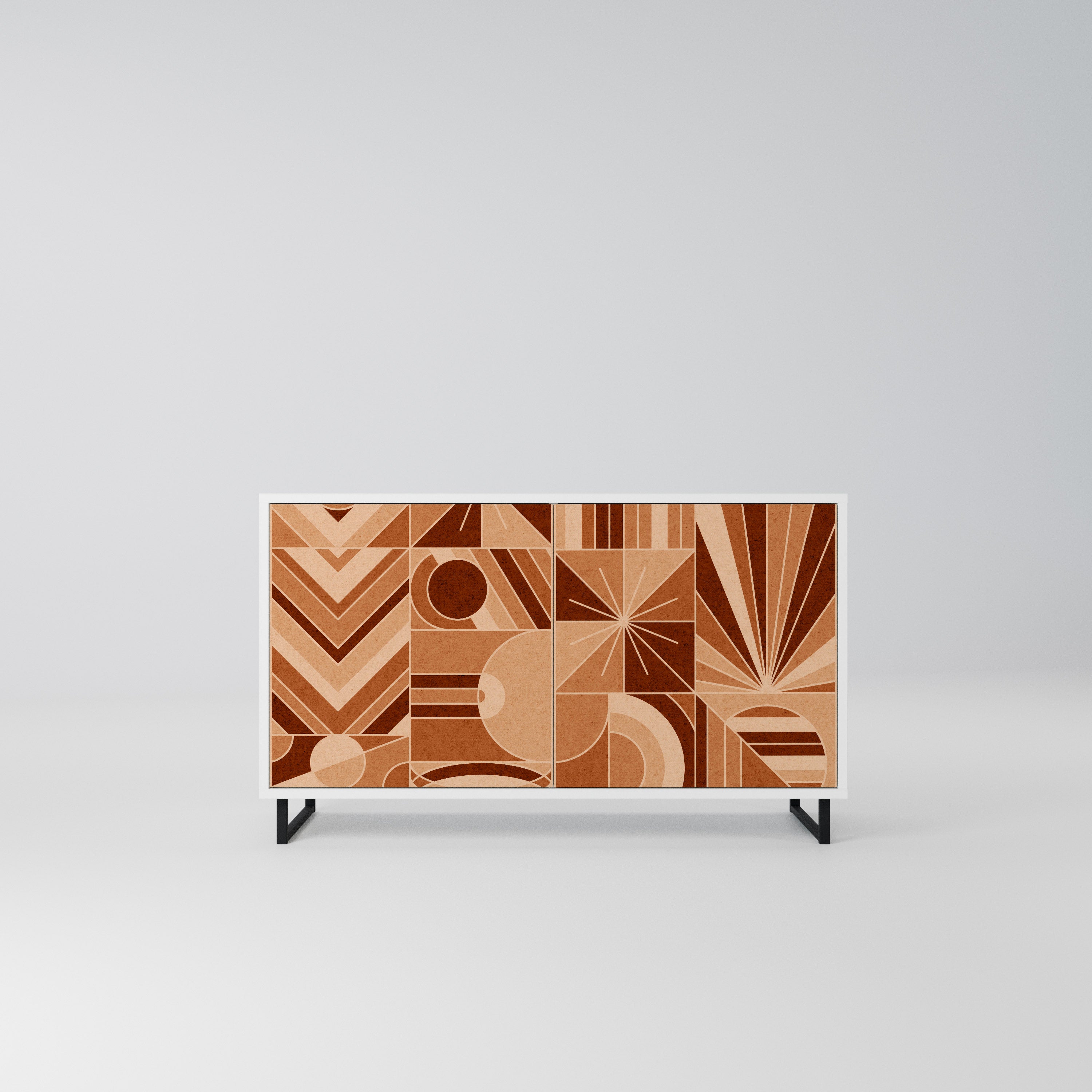 PRISM MOSAIC Komoda 2-drzwiowa korpus Biały