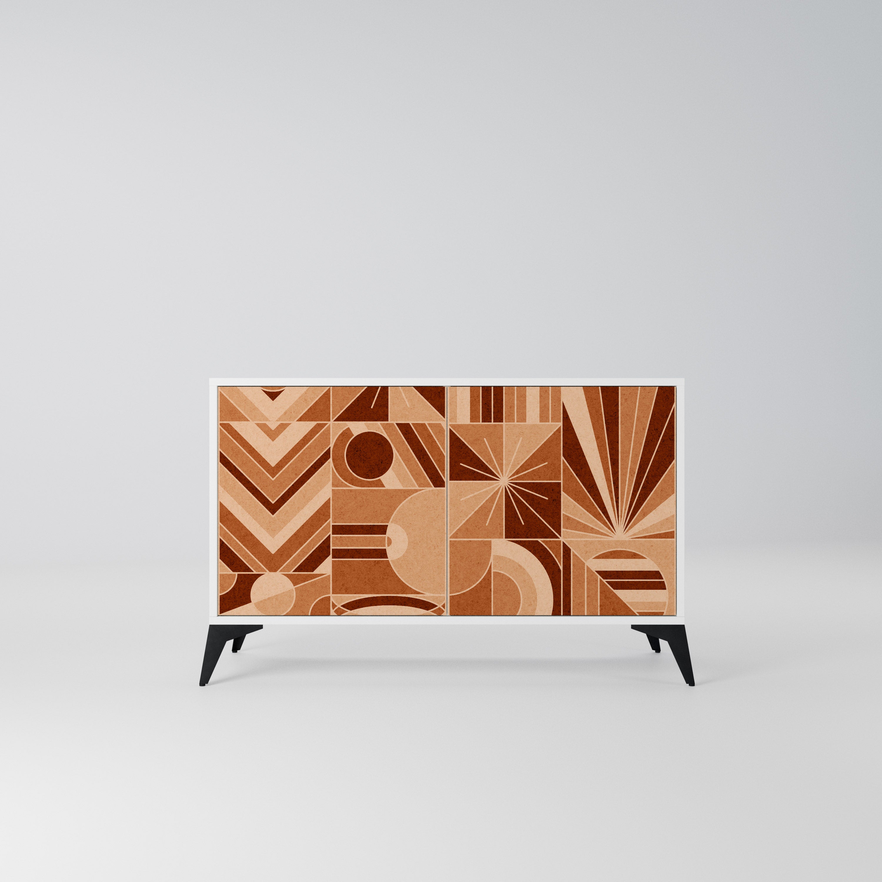 PRISM MOSAIC Komoda 2-drzwiowa korpus Biały