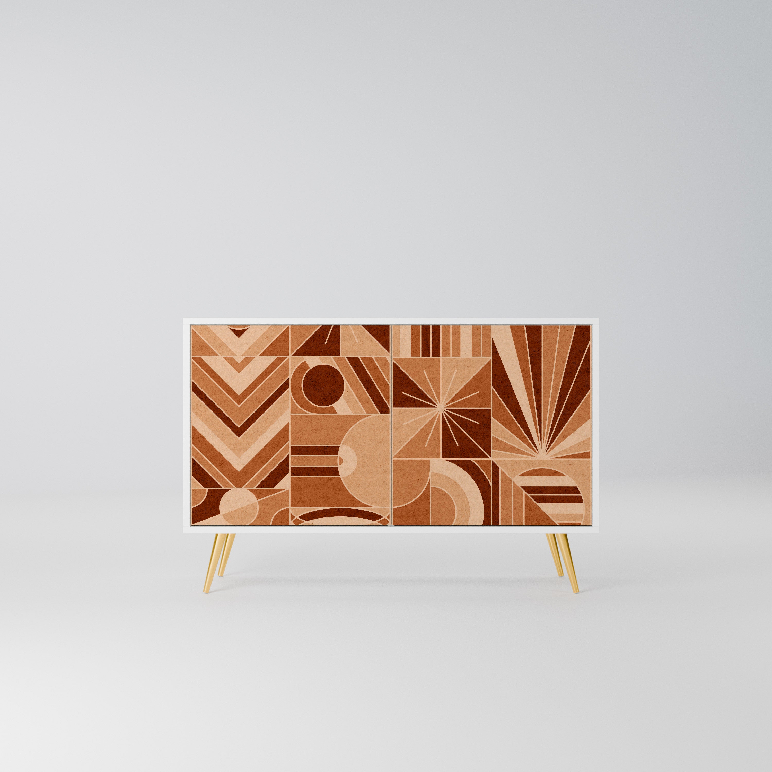 PRISM MOSAIC Komoda 2-drzwiowa korpus Biały
