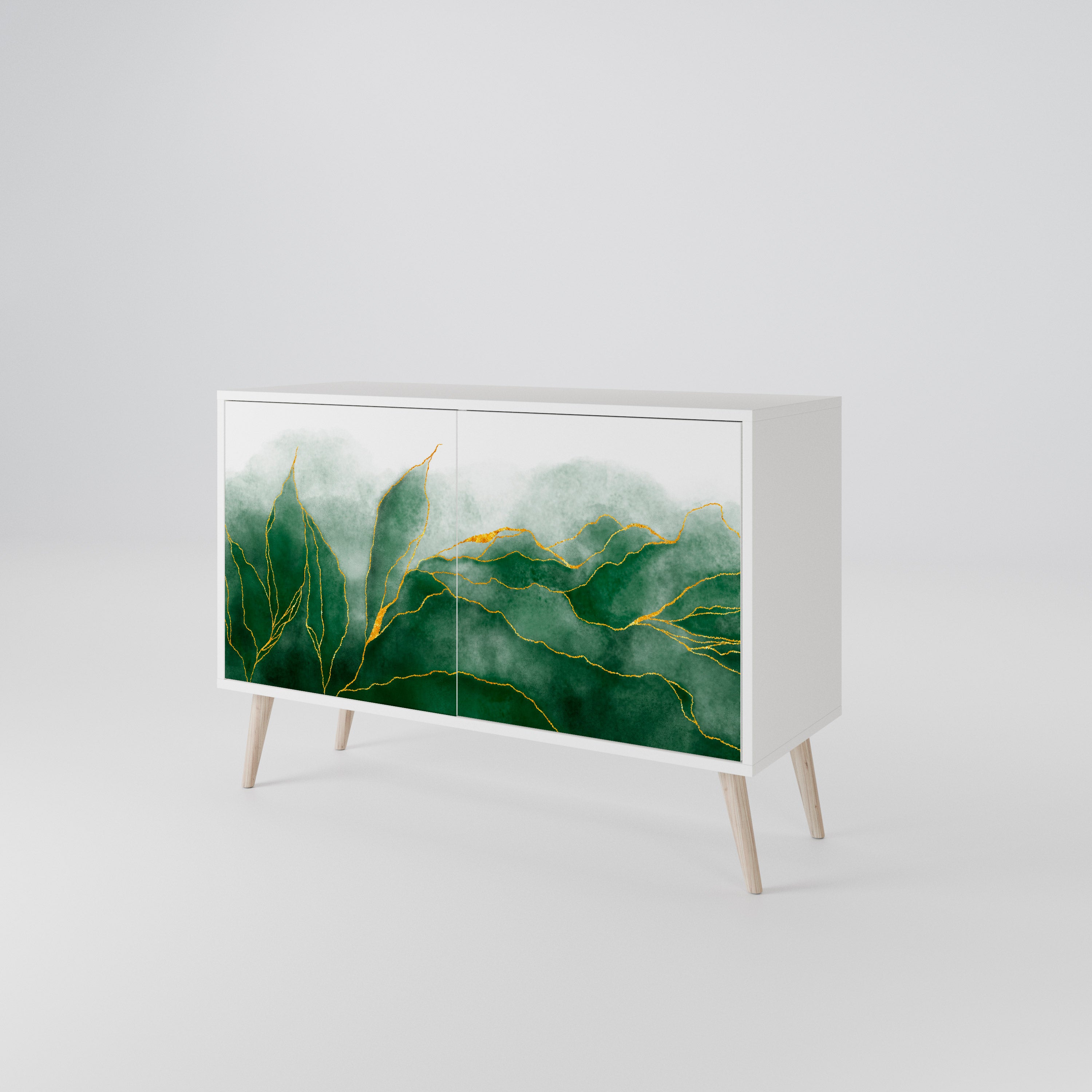 EXPENSIVE NATURE Komoda 2-drzwiowa korpus Biały