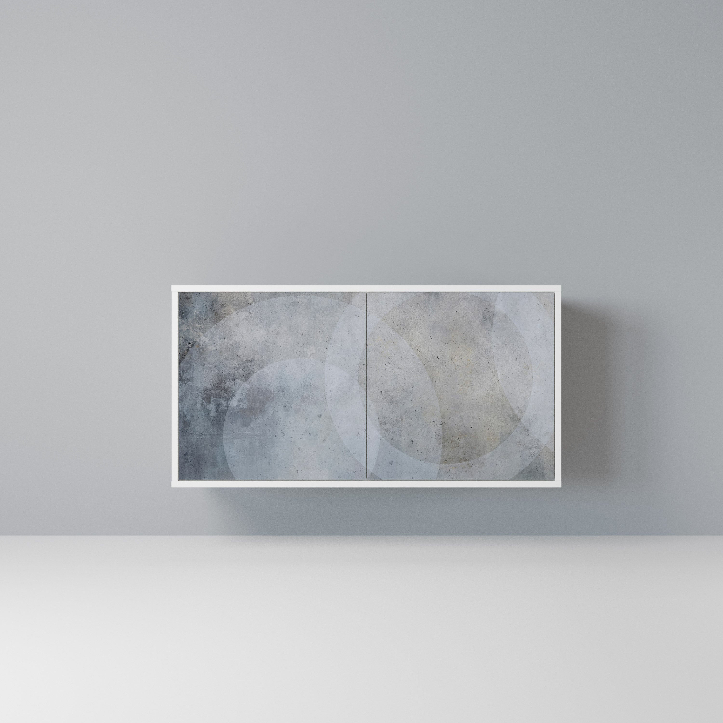MUTED ARC Komoda 2-drzwiowa korpus Biały