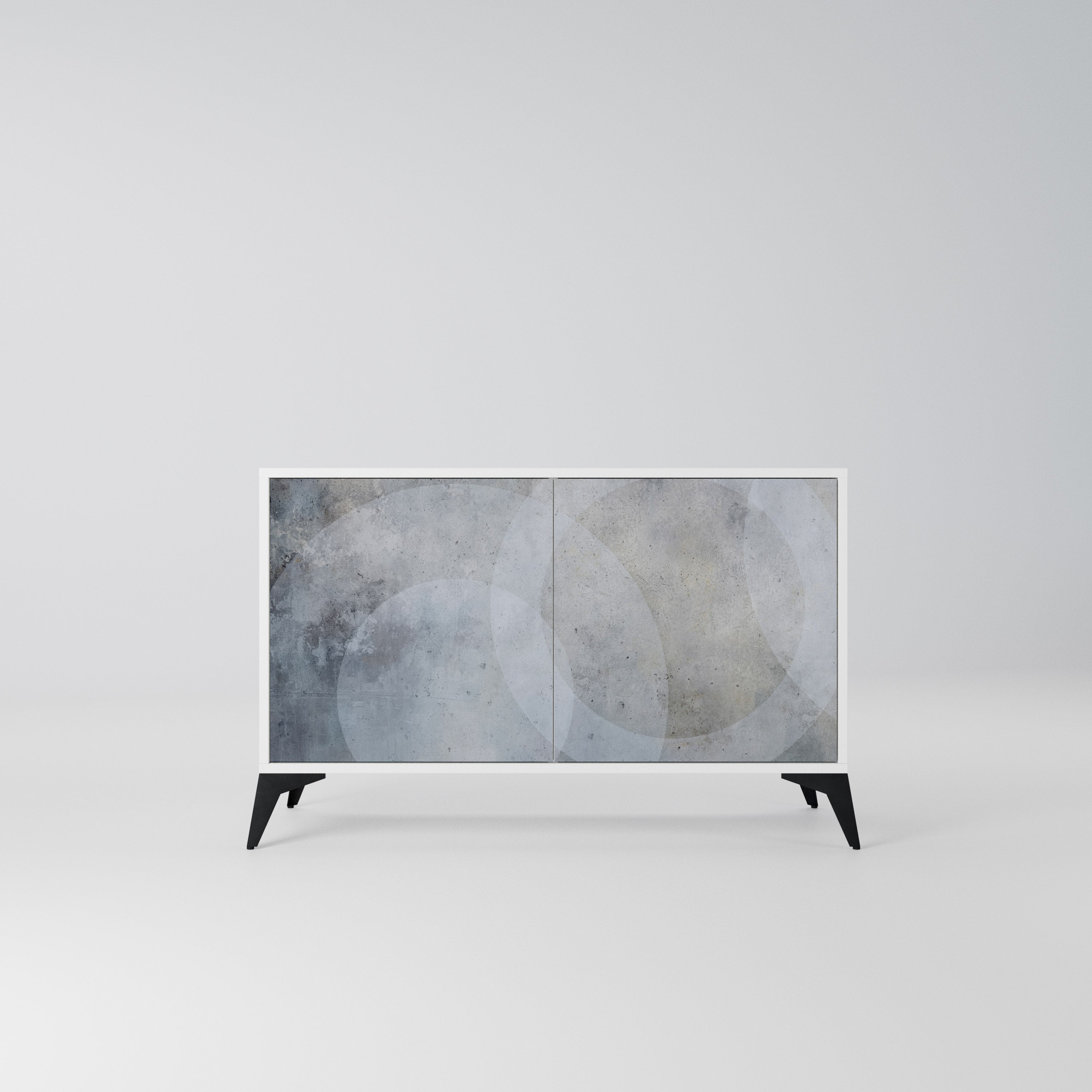 MUTED ARC Komoda 2-drzwiowa korpus Biały