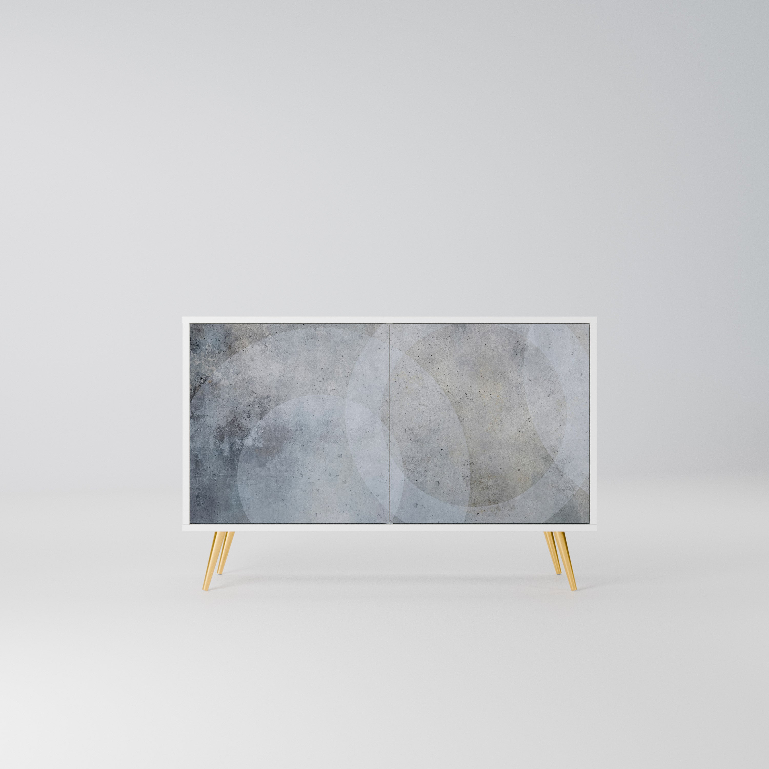 MUTED ARC Komoda 2-drzwiowa korpus Biały