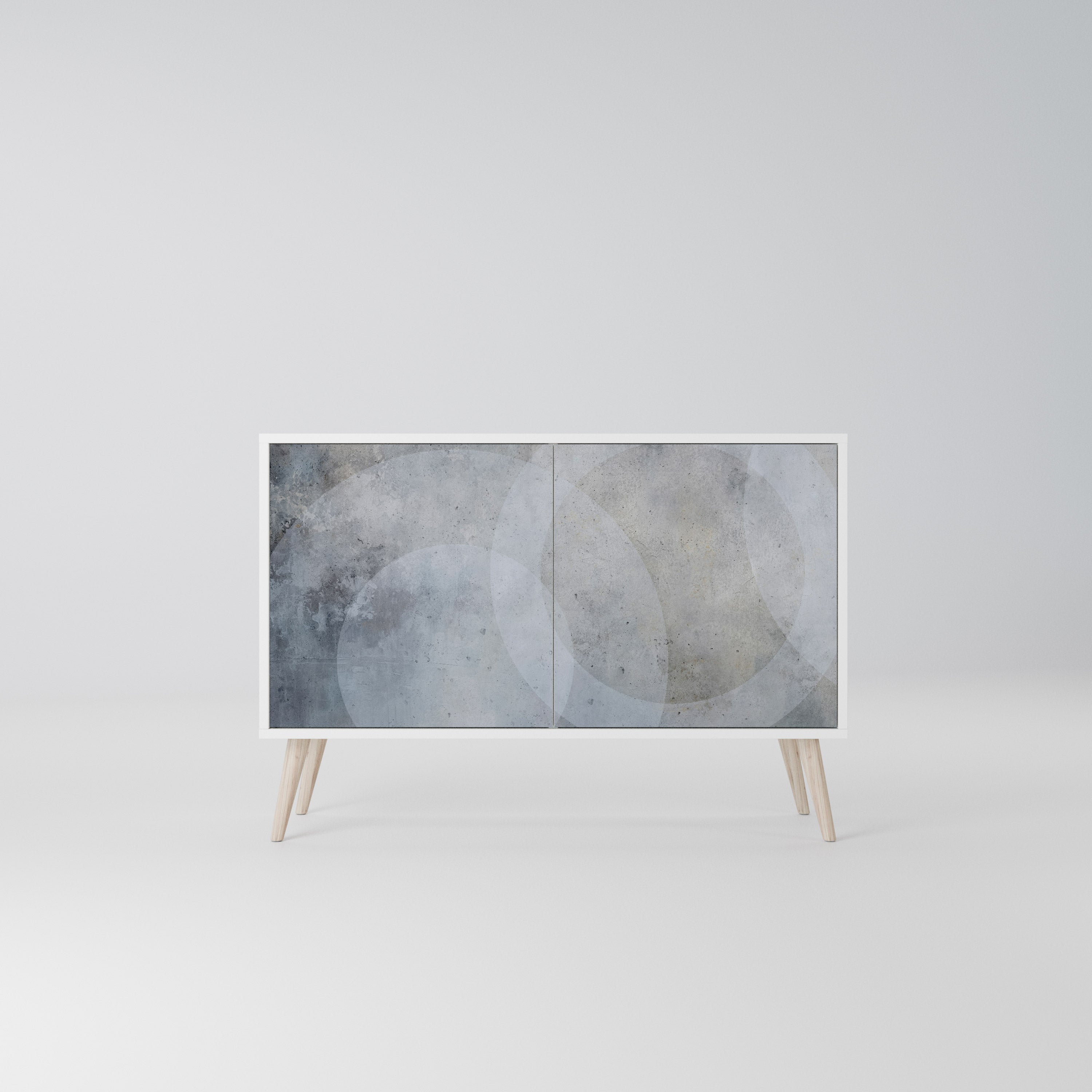 MUTED ARC Komoda 2-drzwiowa korpus Biały