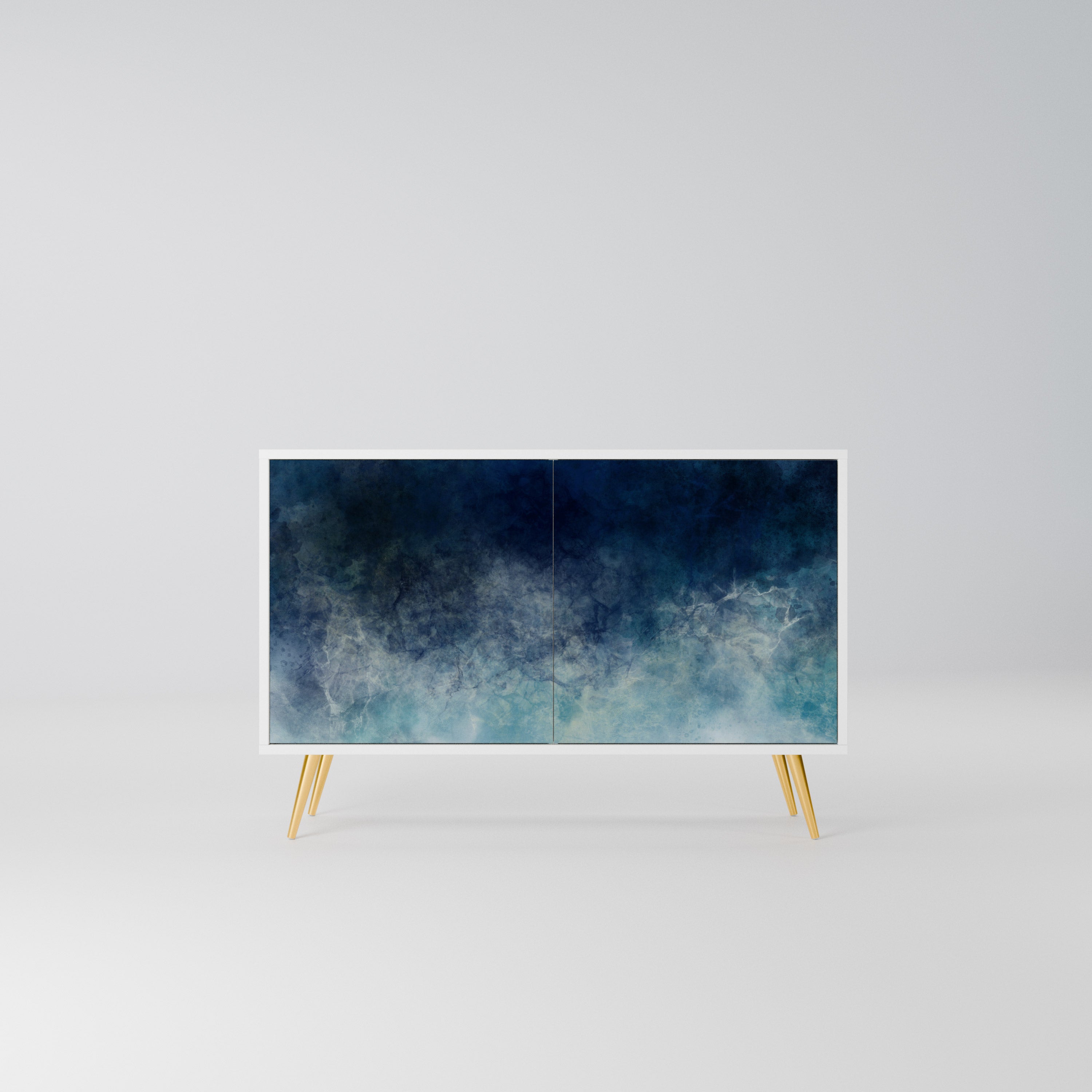 CELESTIAL FALL Komoda 2-drzwiowa korpus Biały