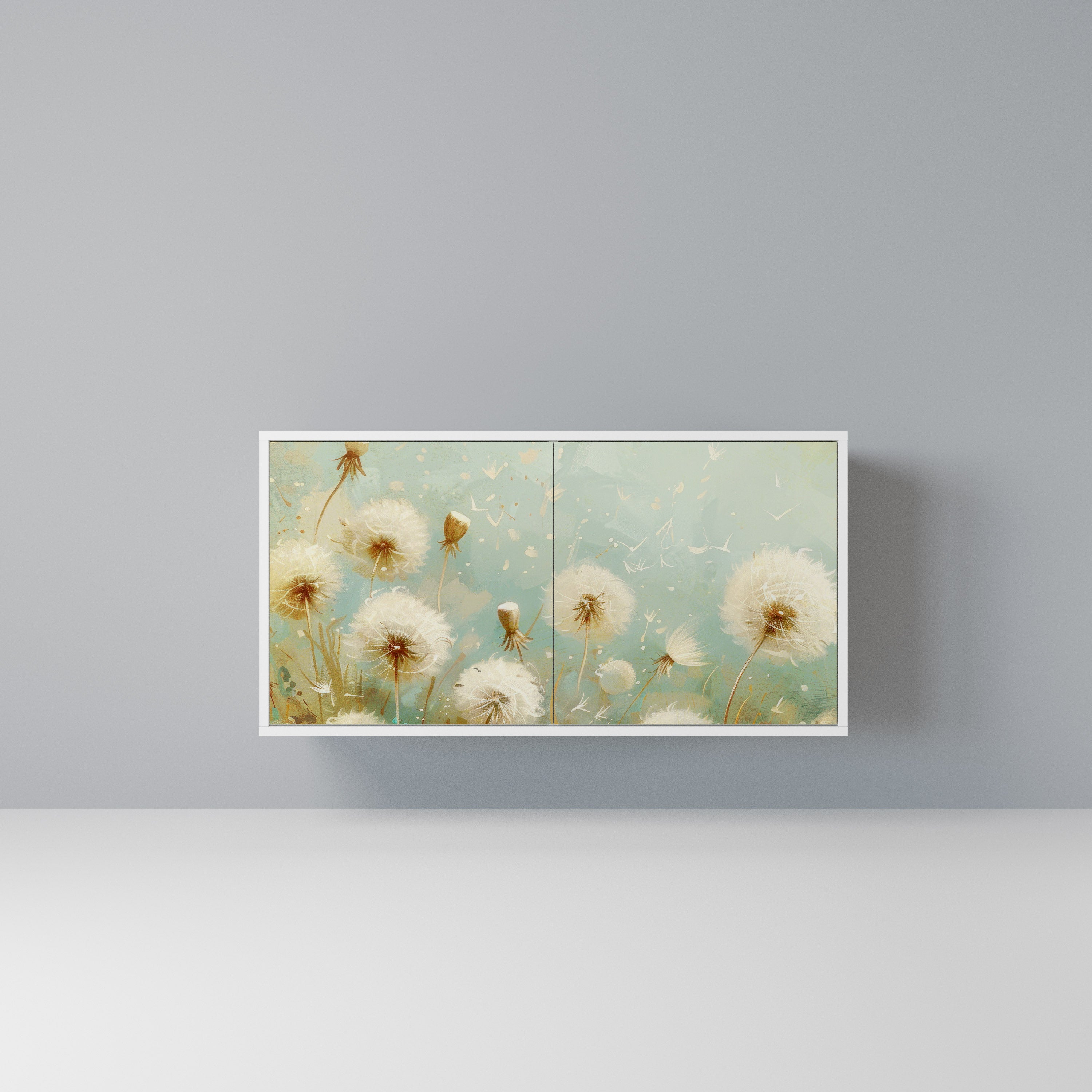DREAMY MEADOW Komoda 2-drzwiowa korpus Biały