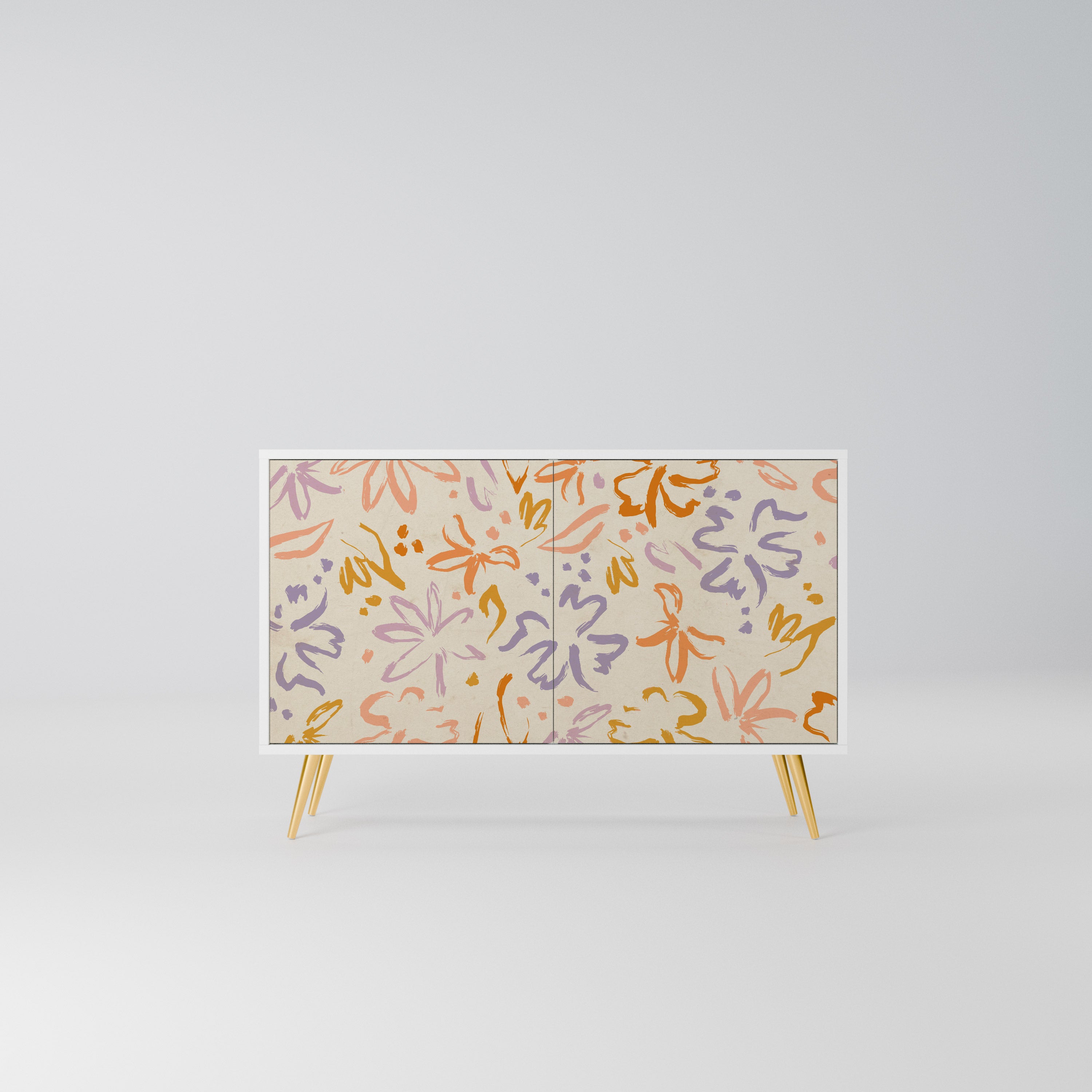 SPRING WHIMSY Komoda 2-drzwiowa korpus Biały