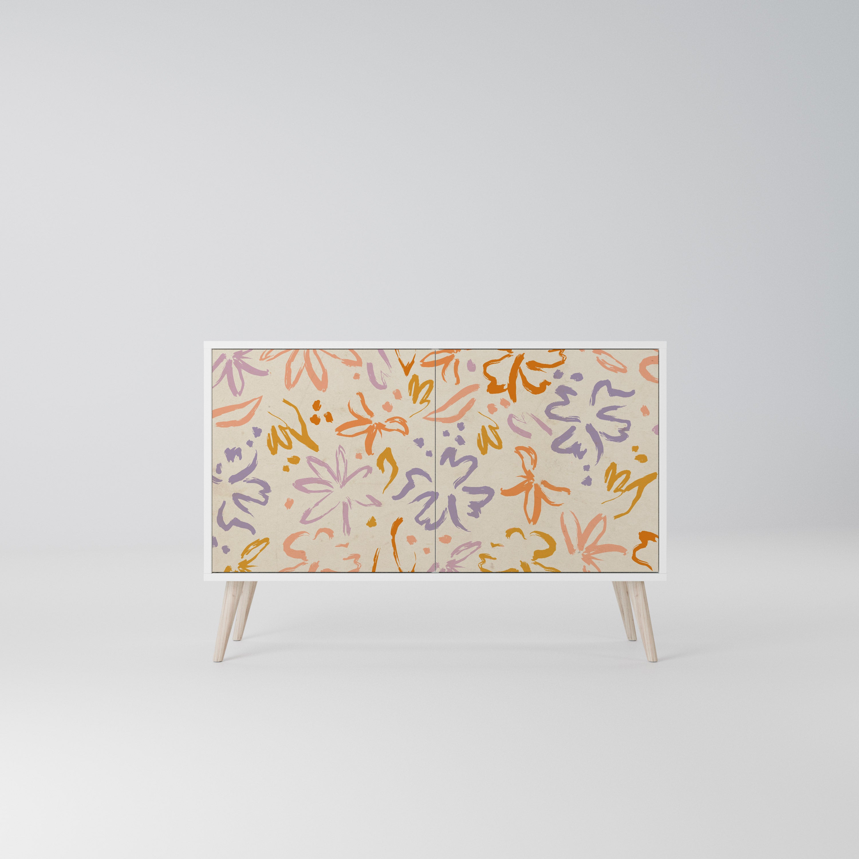 SPRING WHIMSY Komoda 2-drzwiowa korpus Biały