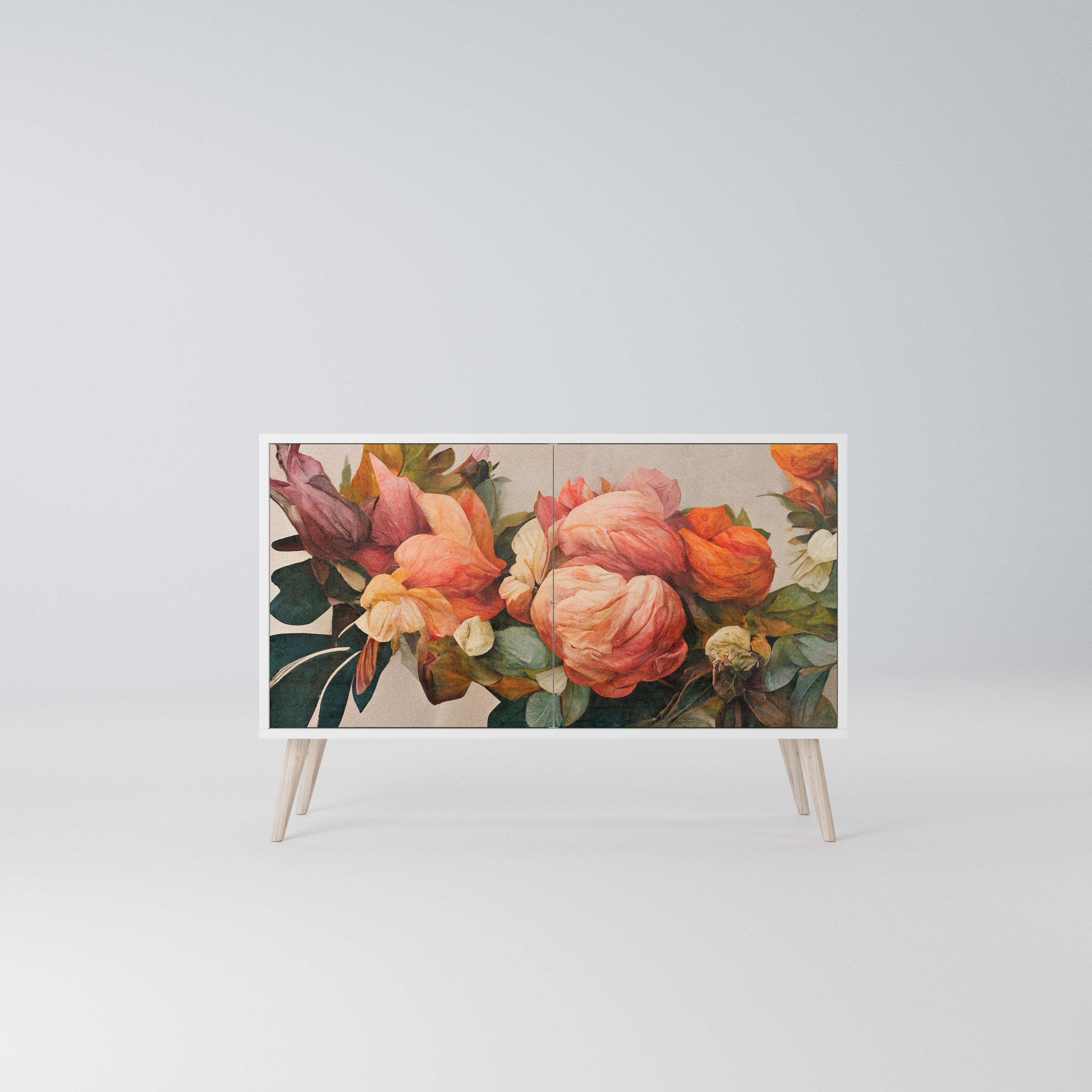 STYLISH BEAUTY Komoda 2-drzwiowa korpus Biały