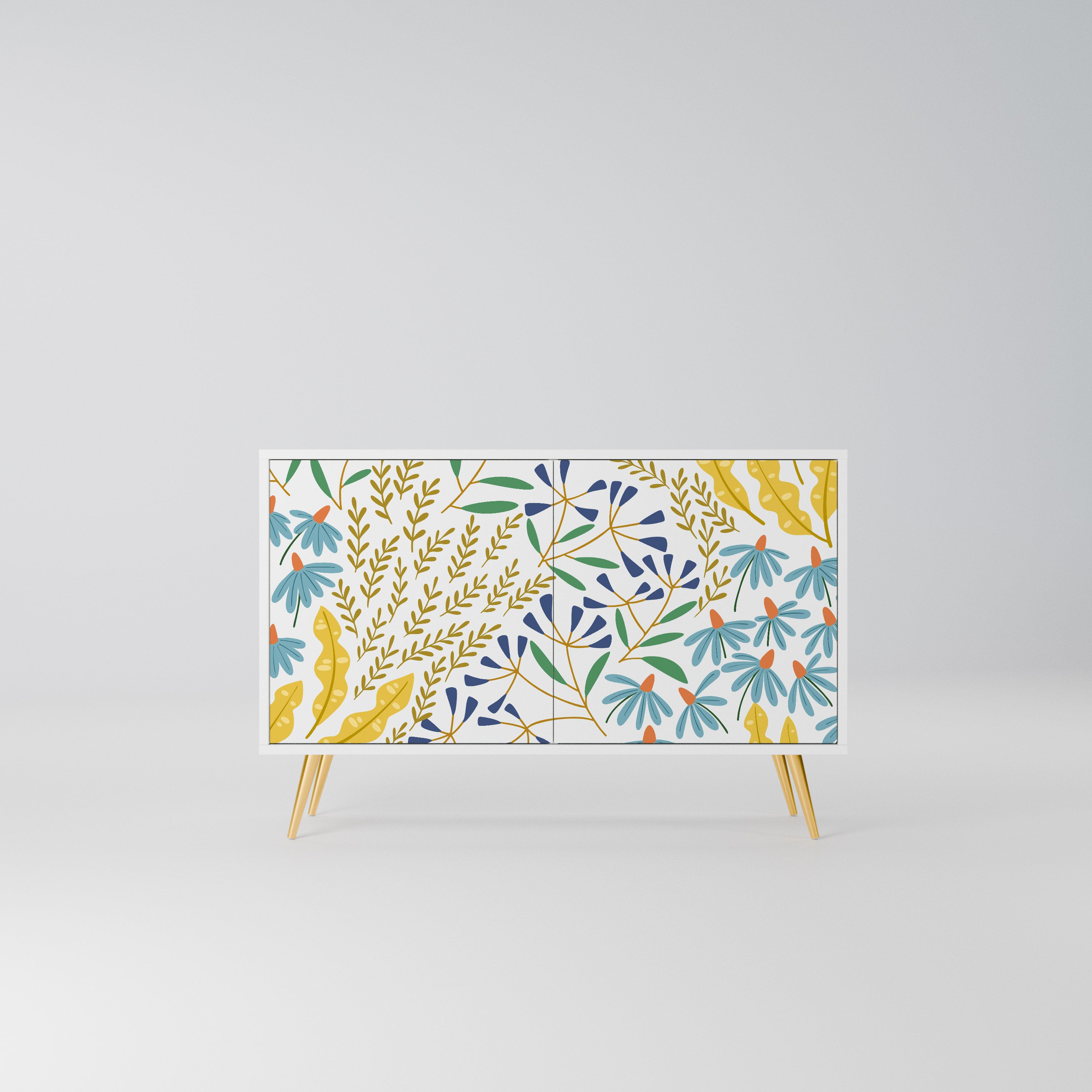 HELLO SPRING Komoda 2-drzwiowa korpus Biały