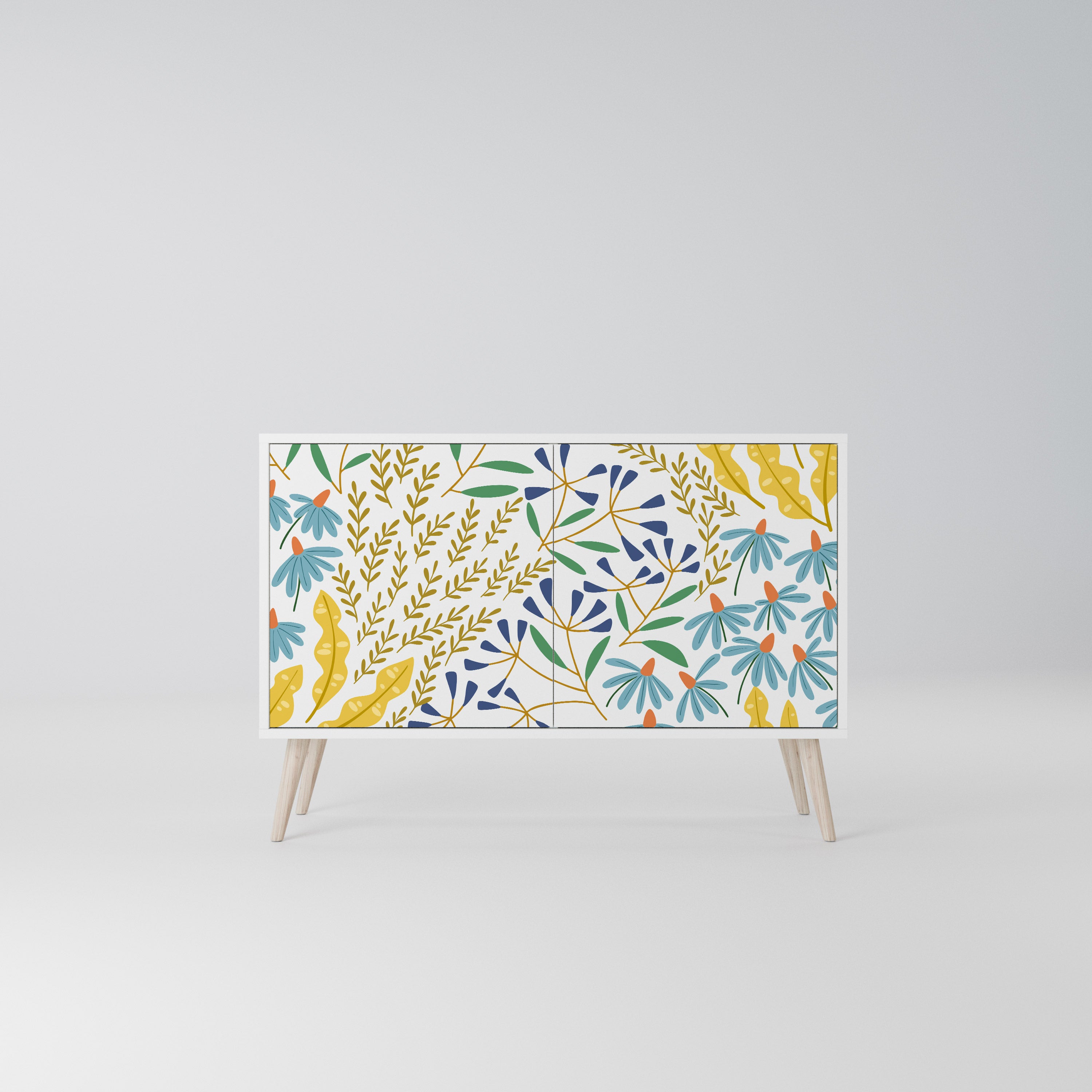 HELLO SPRING Komoda 2-drzwiowa korpus Biały