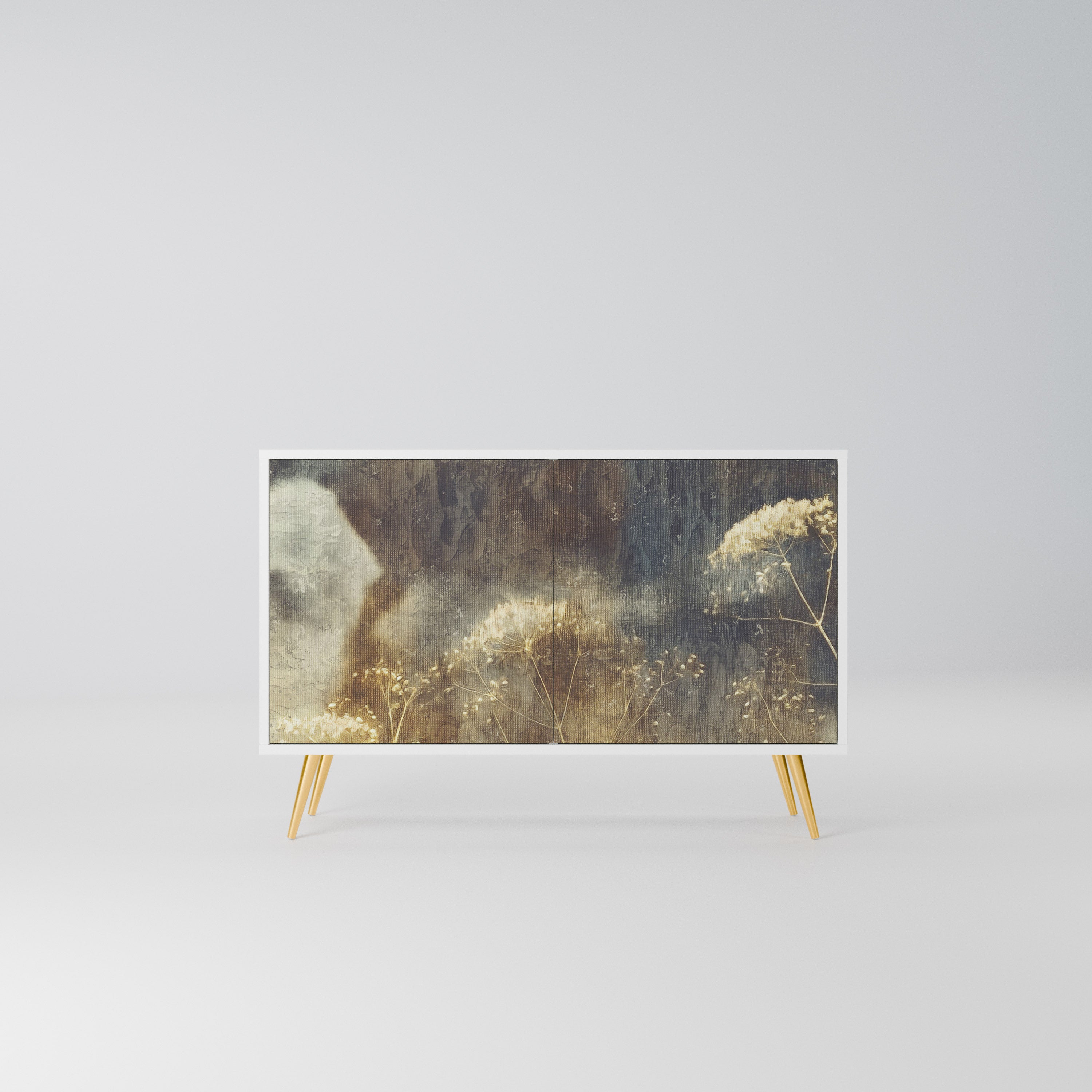 GENTLE POWER Komoda 2-drzwiowa korpus Biały