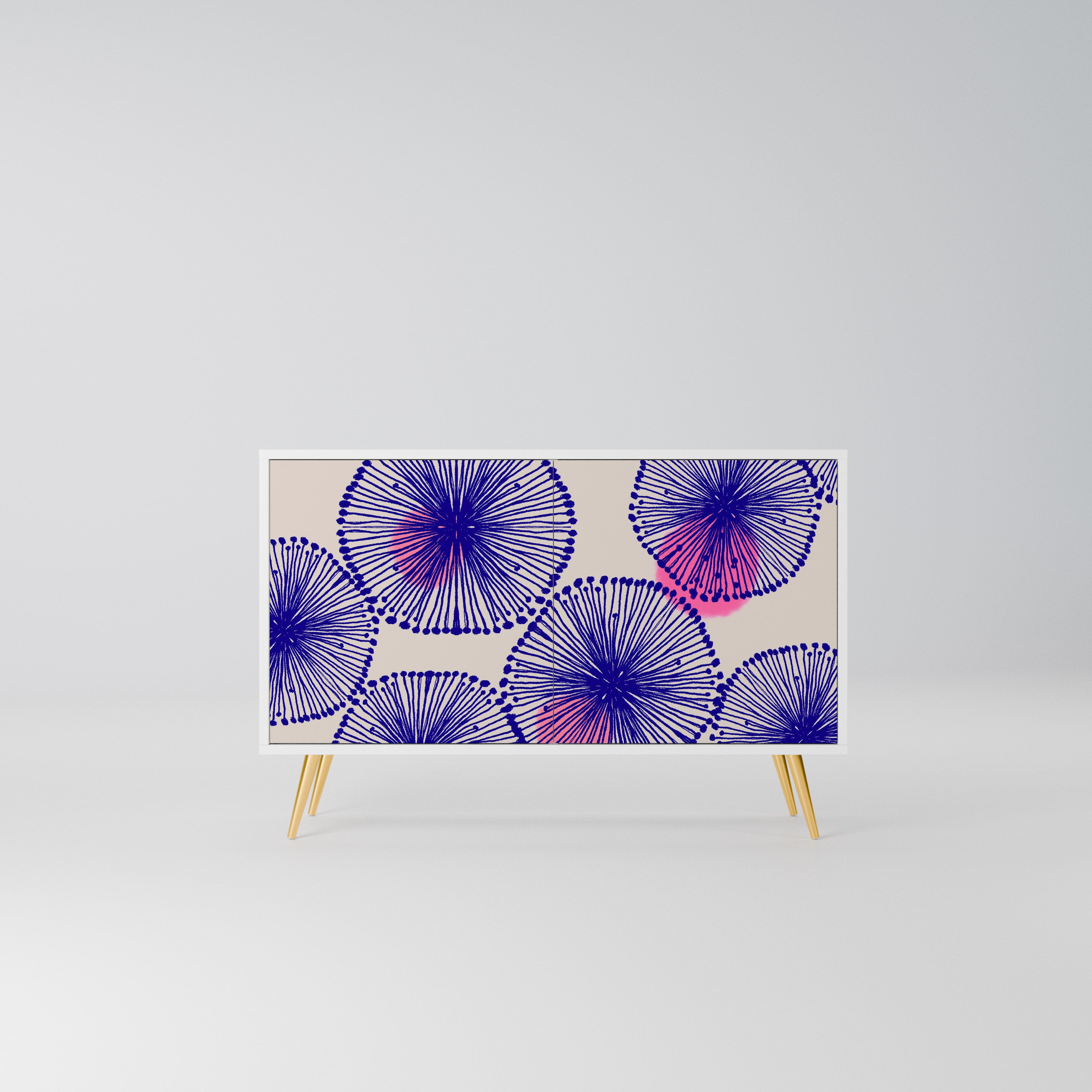 MAGIC NATURE Komoda 2-drzwiowa korpus Biały