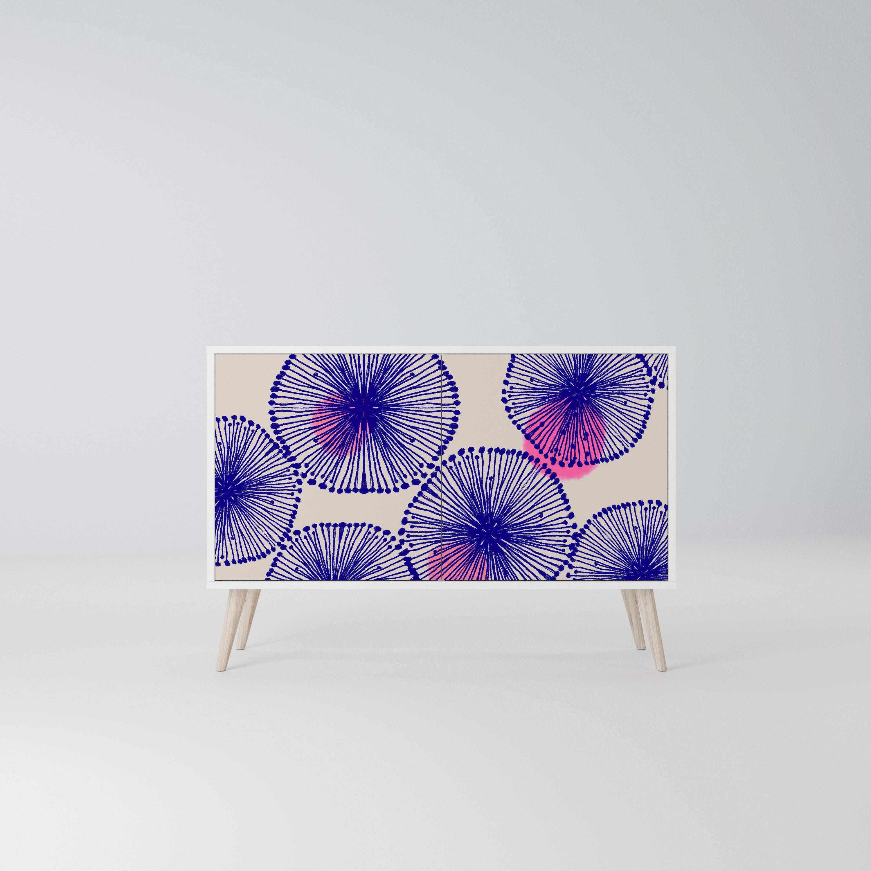 MAGIC NATURE Komoda 2-drzwiowa korpus Biały