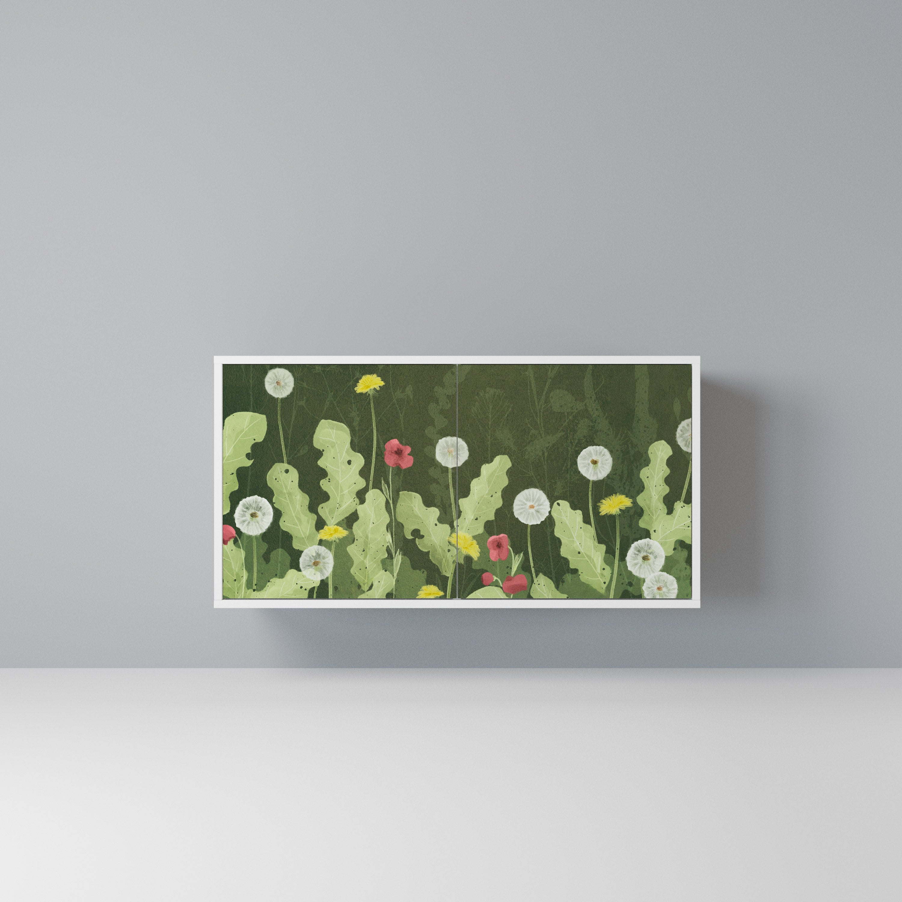 DANDELION AMUSE Komoda 2-drzwiowa korpus Biały