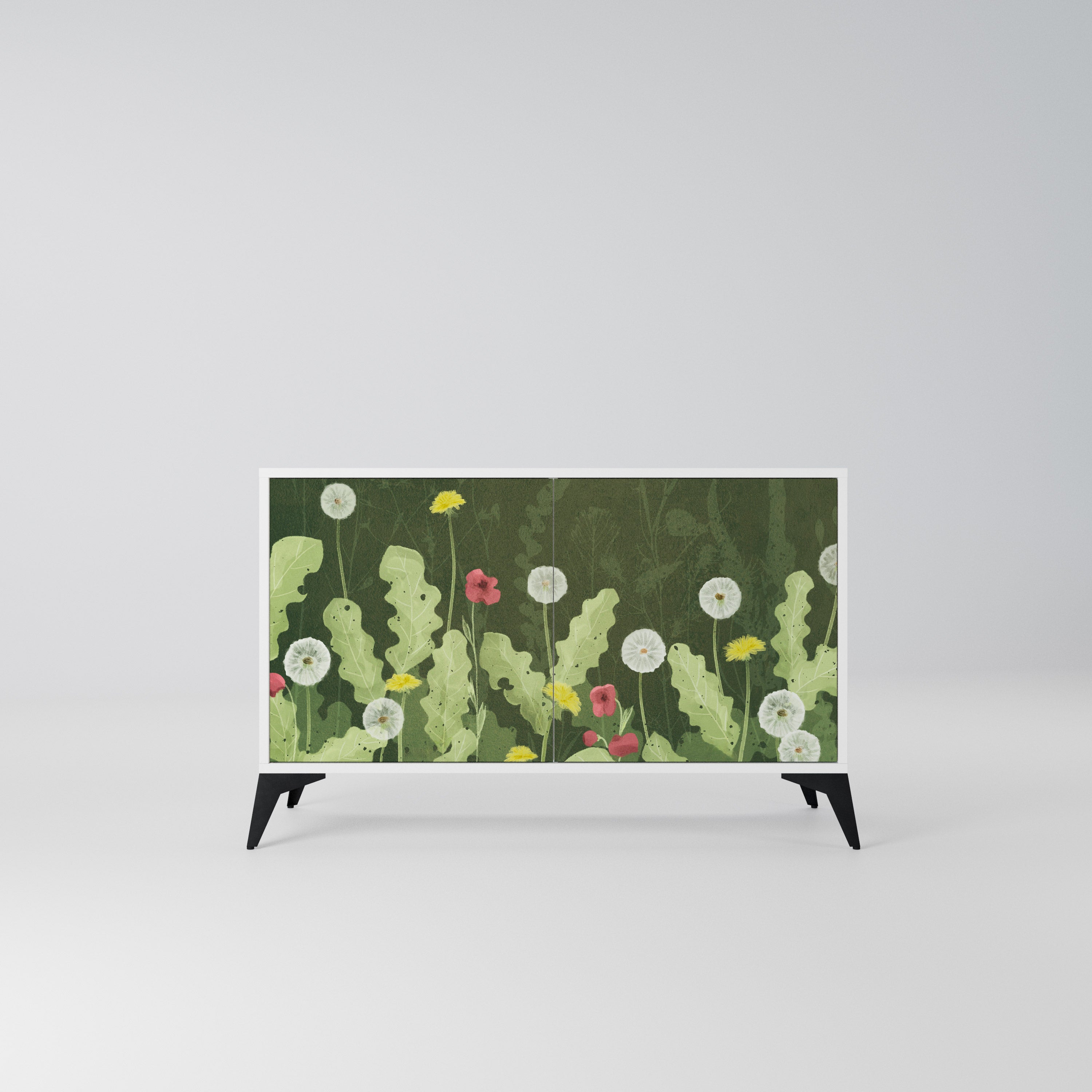 DANDELION AMUSE Komoda 2-drzwiowa korpus Biały