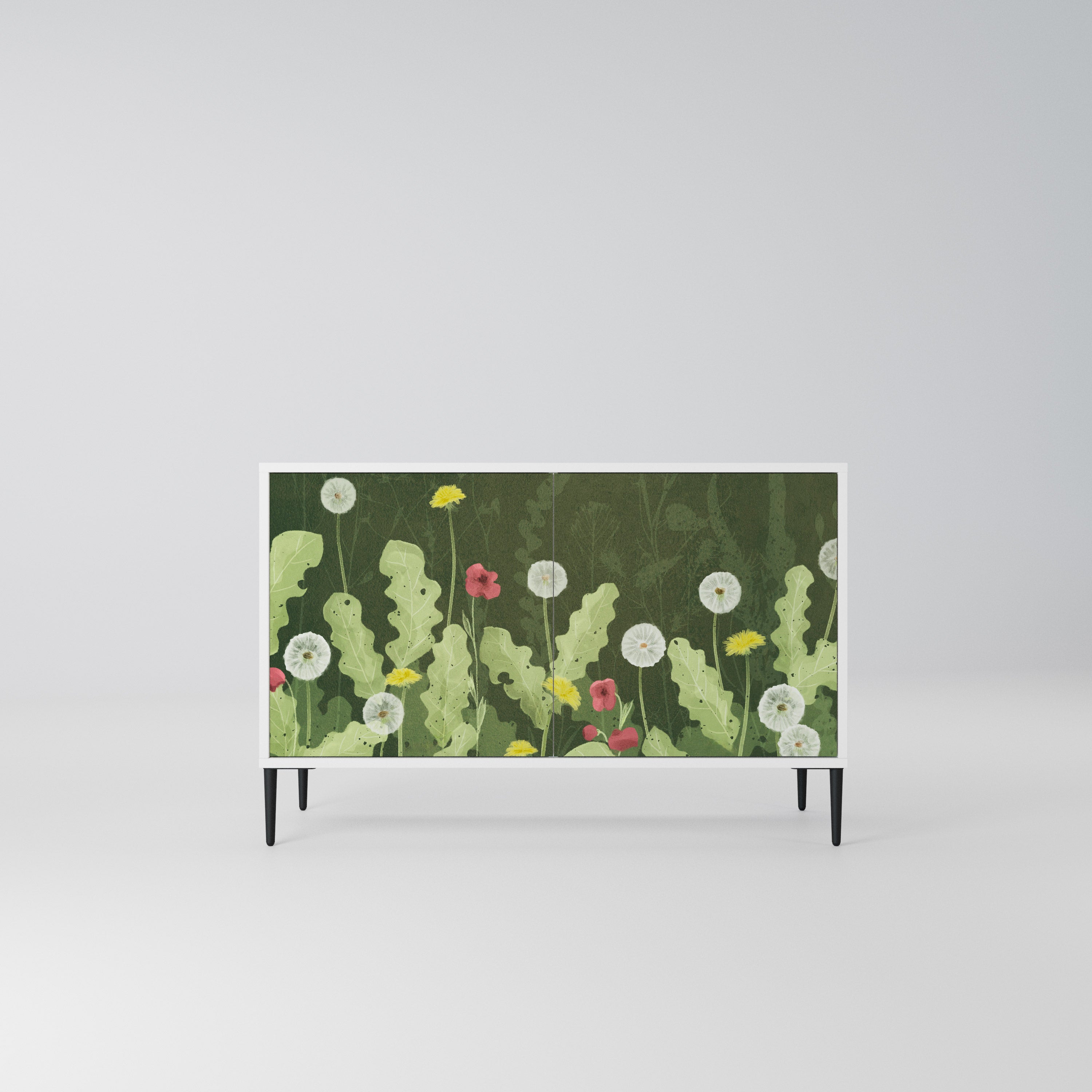 DANDELION AMUSE Komoda 2-drzwiowa korpus Biały