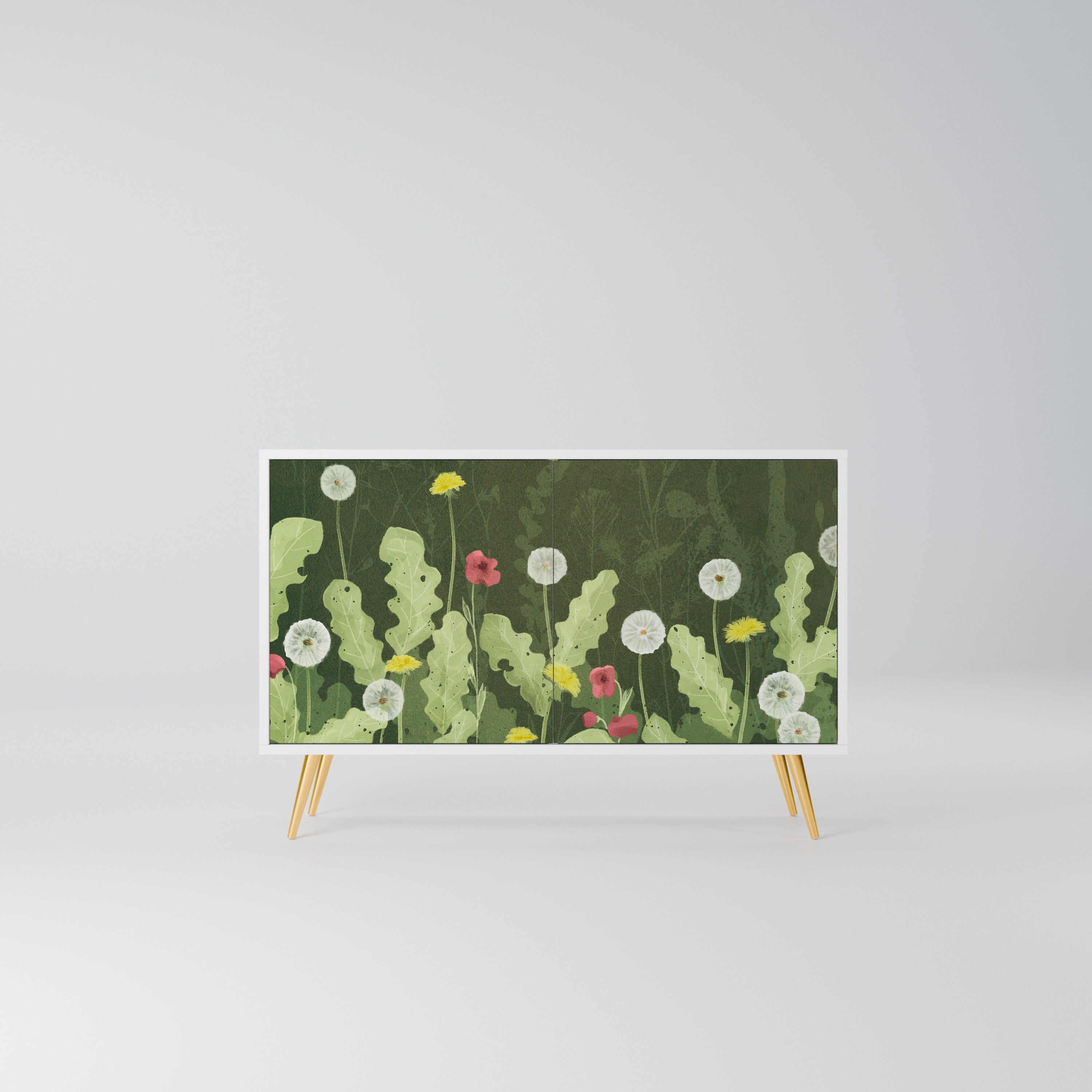 DANDELION AMUSE Komoda 2-drzwiowa korpus Biały