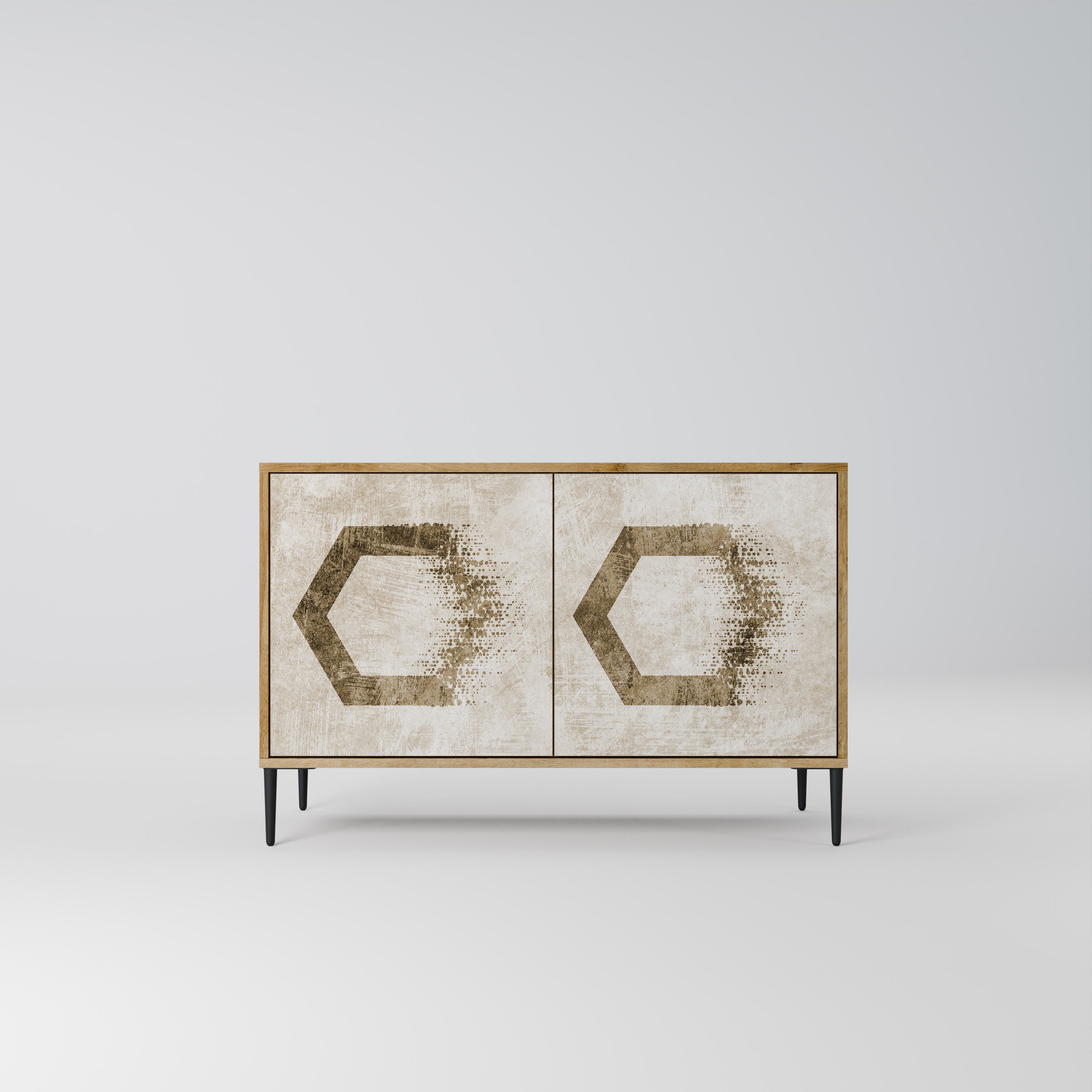 HEXAGONAL SHAPES Komoda 2-drzwiowa