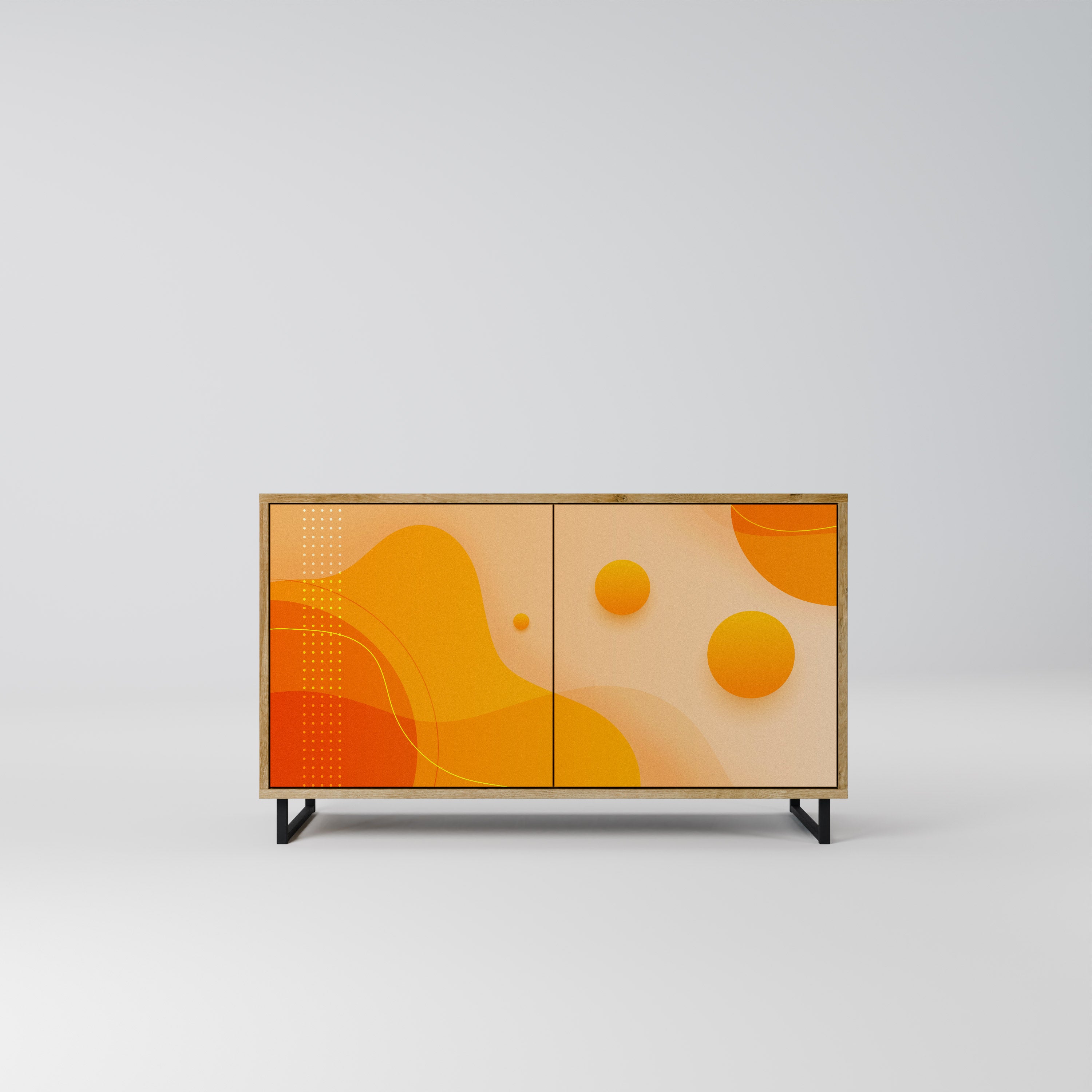 ORANGE ARRANGEMENT Komoda 2-drzwiowa