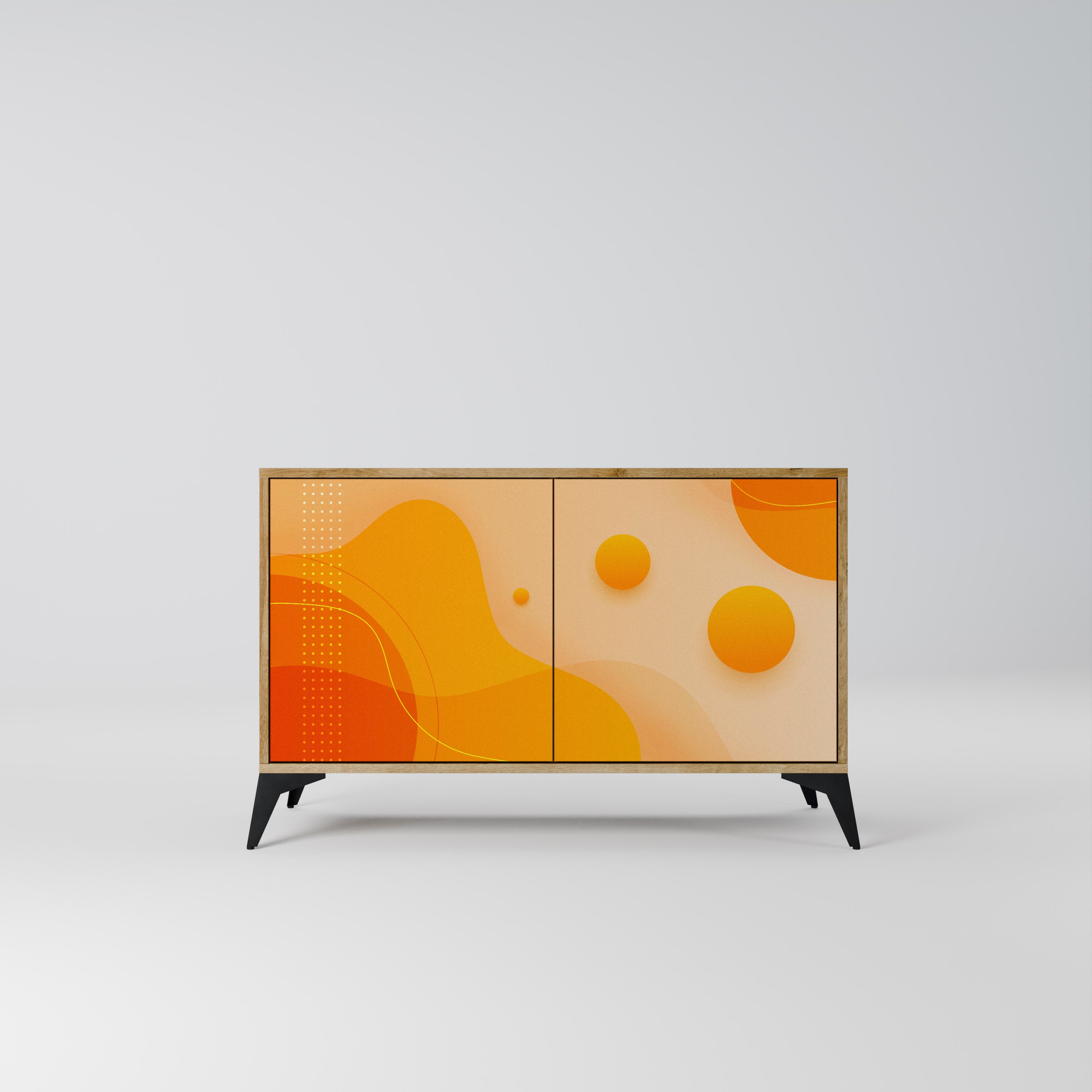 ORANGE ARRANGEMENT Komoda 2-drzwiowa