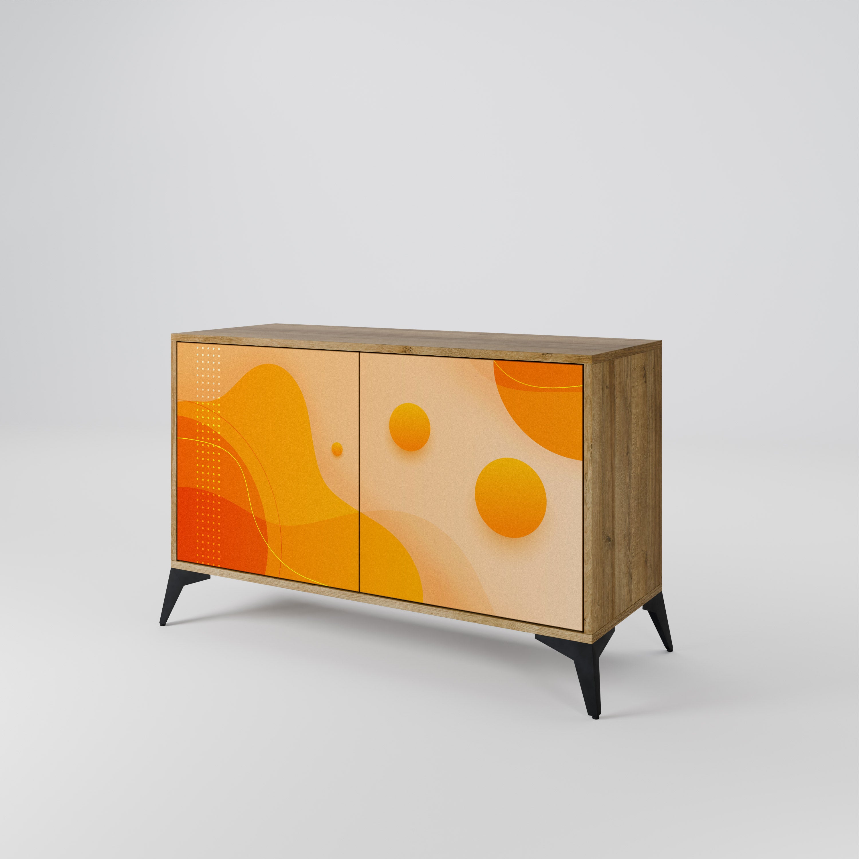 ORANGE ARRANGEMENT Komoda 2-drzwiowa