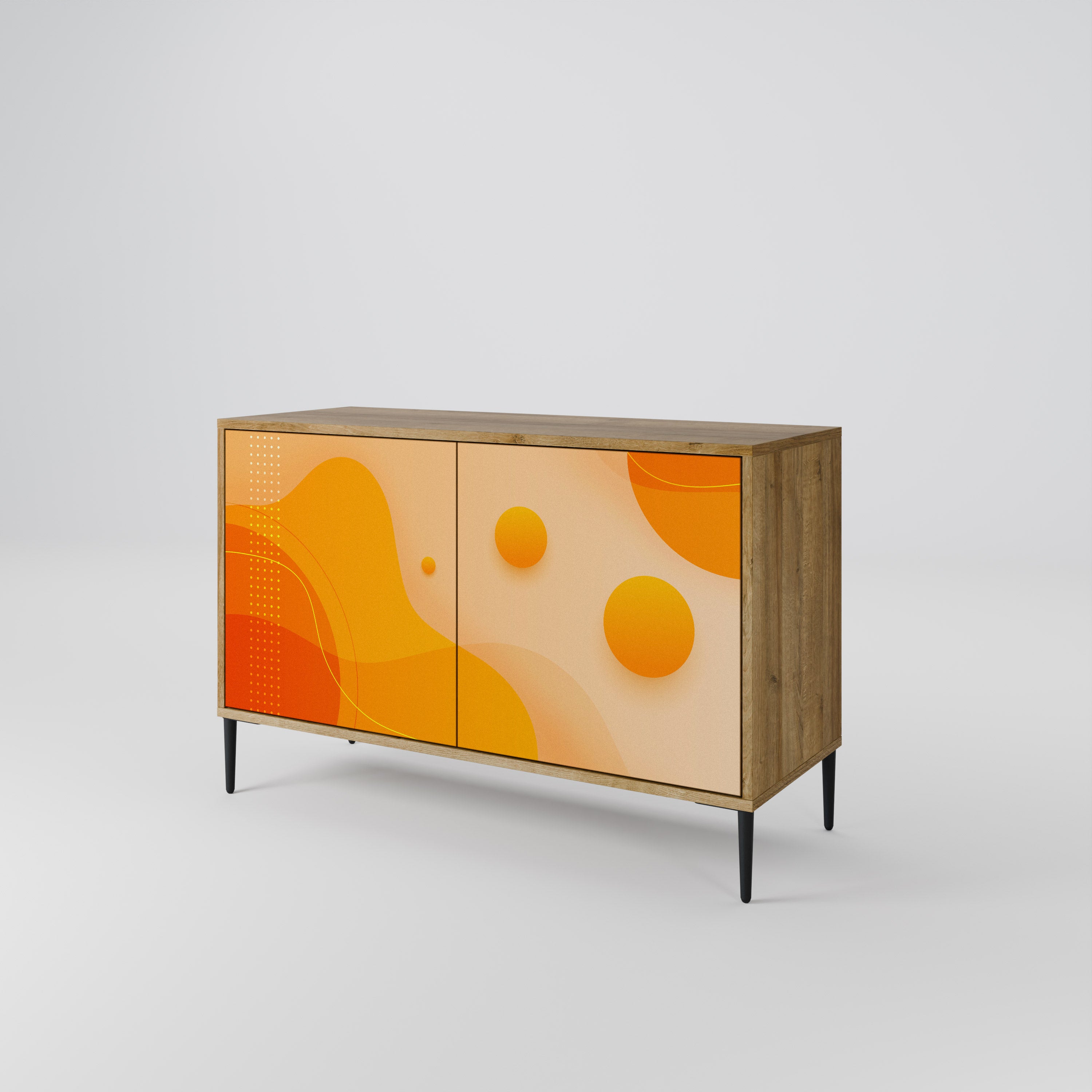 ORANGE ARRANGEMENT Komoda 2-drzwiowa