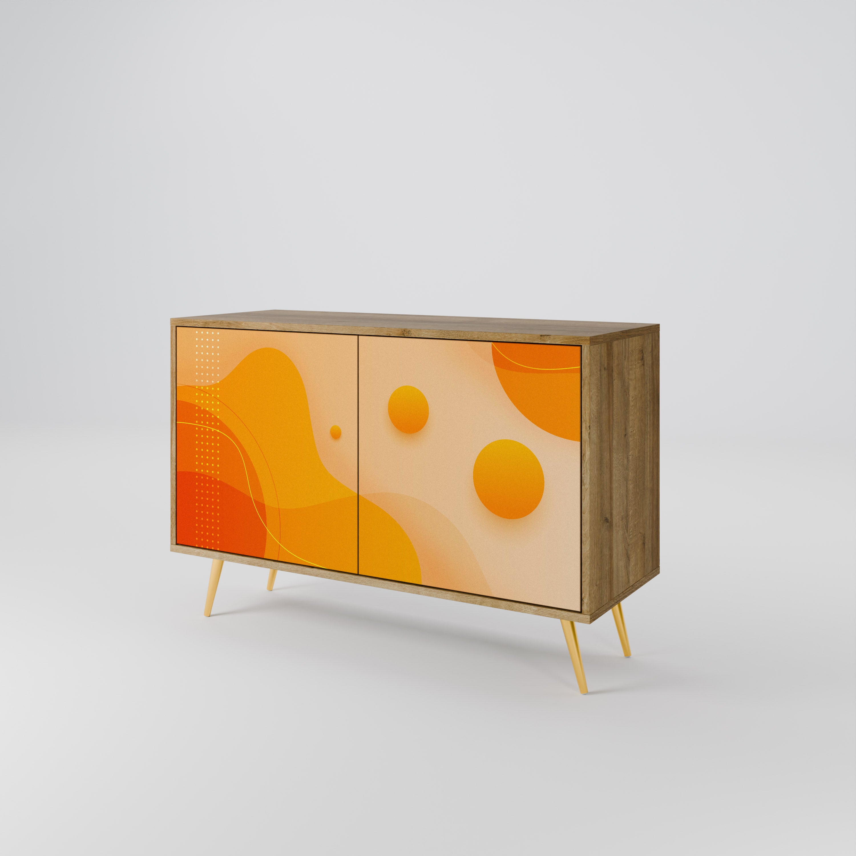 ORANGE ARRANGEMENT Komoda 2-drzwiowa
