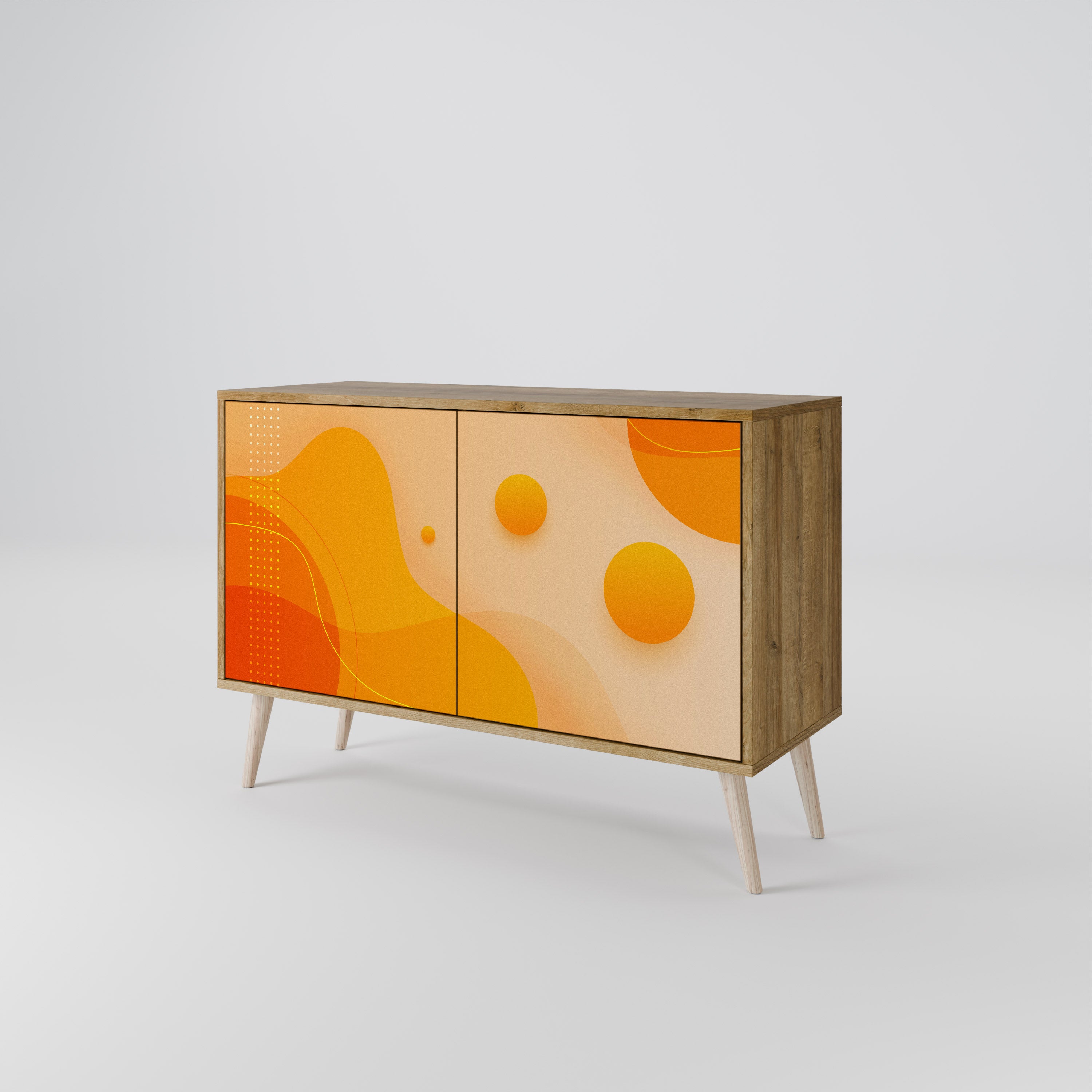 ORANGE ARRANGEMENT Komoda 2-drzwiowa