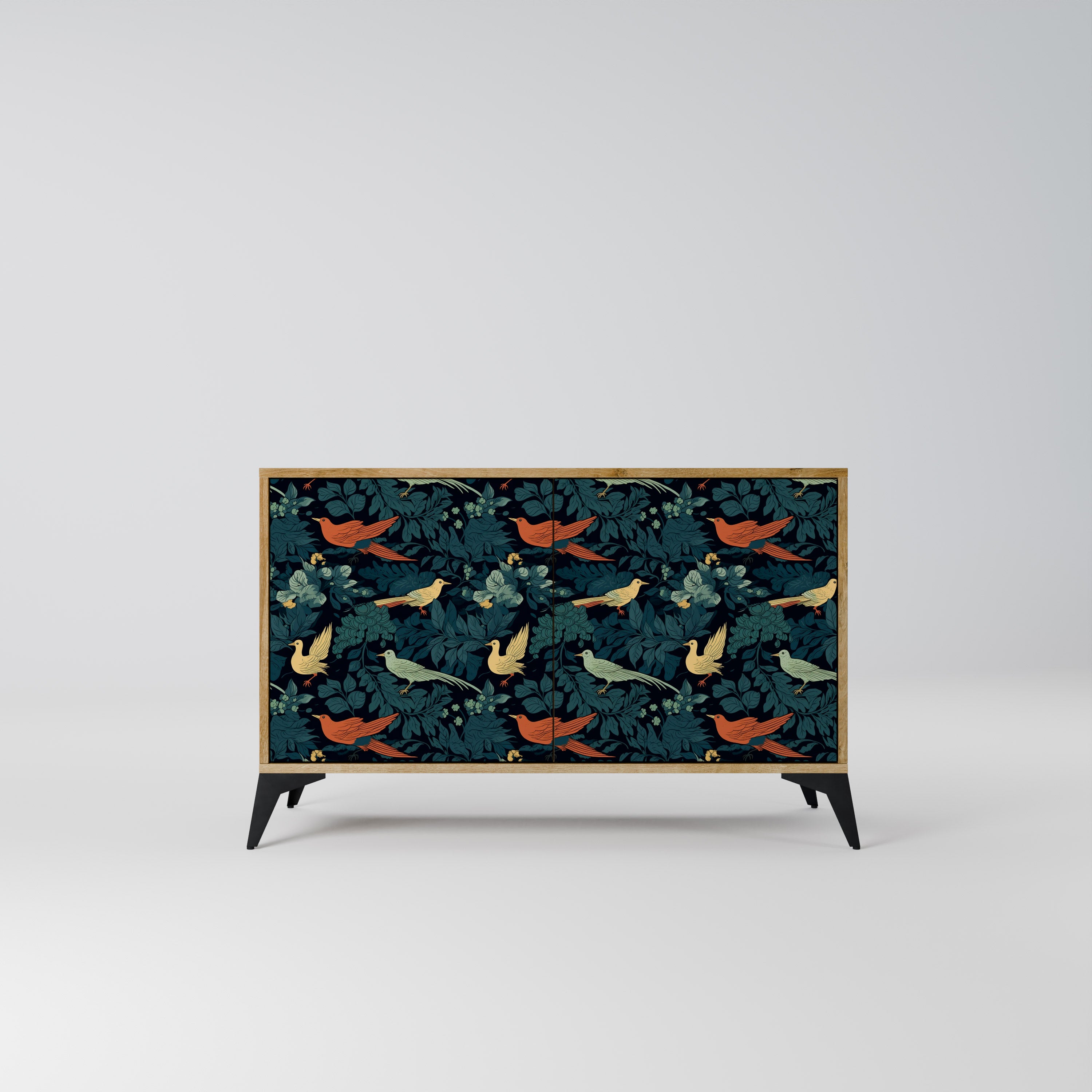 FOWL ORNAMENT Komoda 2-drzwiowa