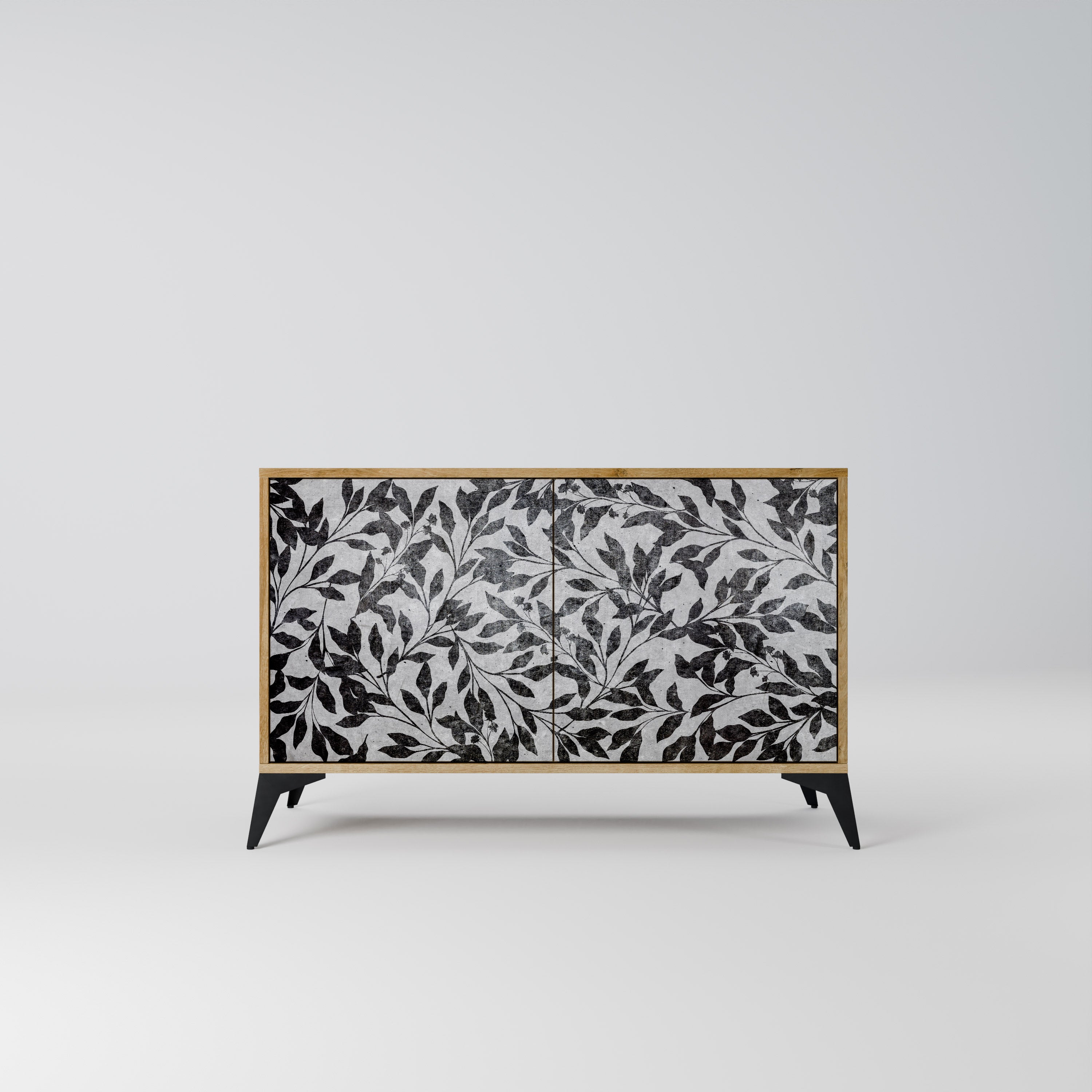 CHARCOAL SPROUT Komoda 2-drzwiowa