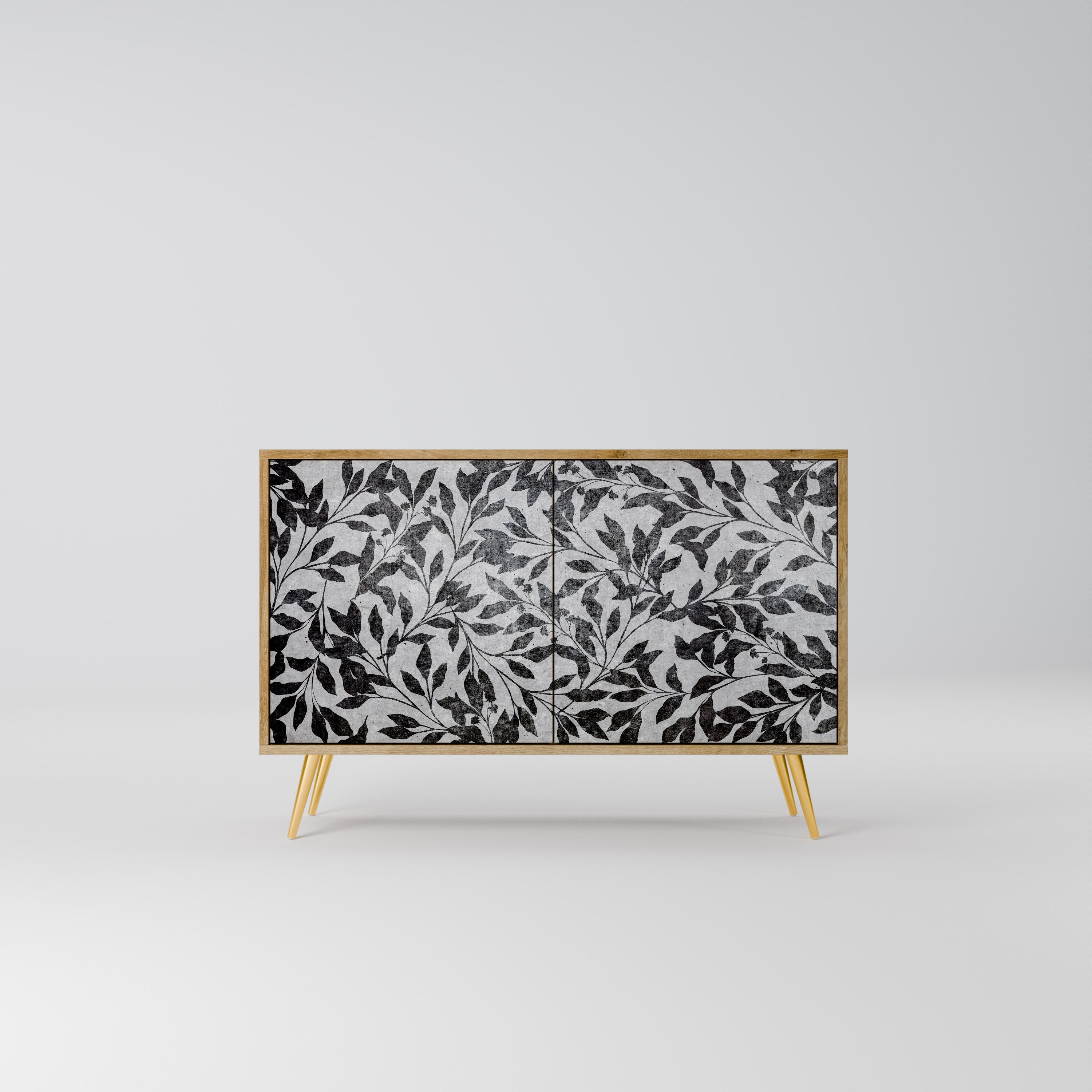 CHARCOAL SPROUT Komoda 2-drzwiowa