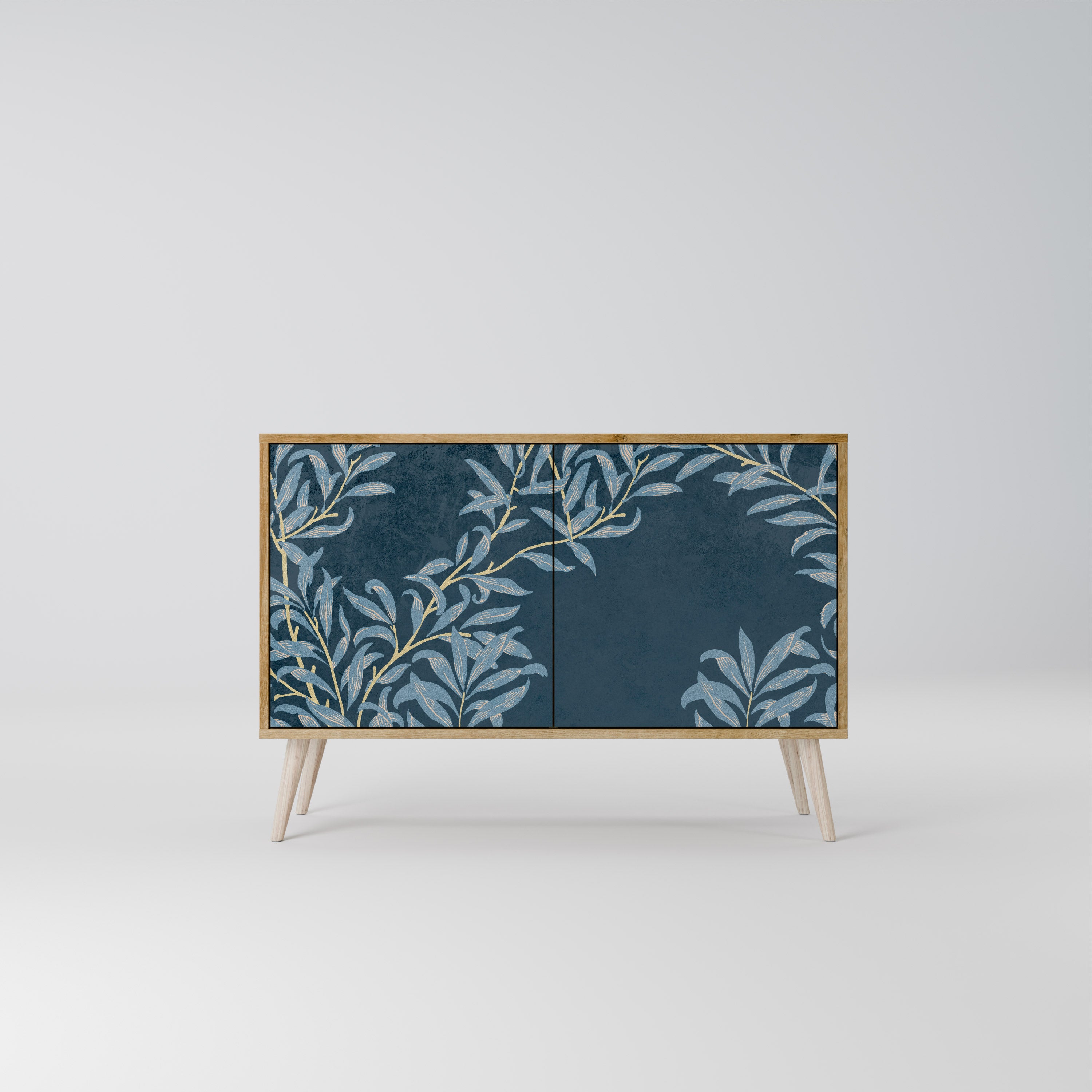 BLUE LEAVES Komoda 2-drzwiowa