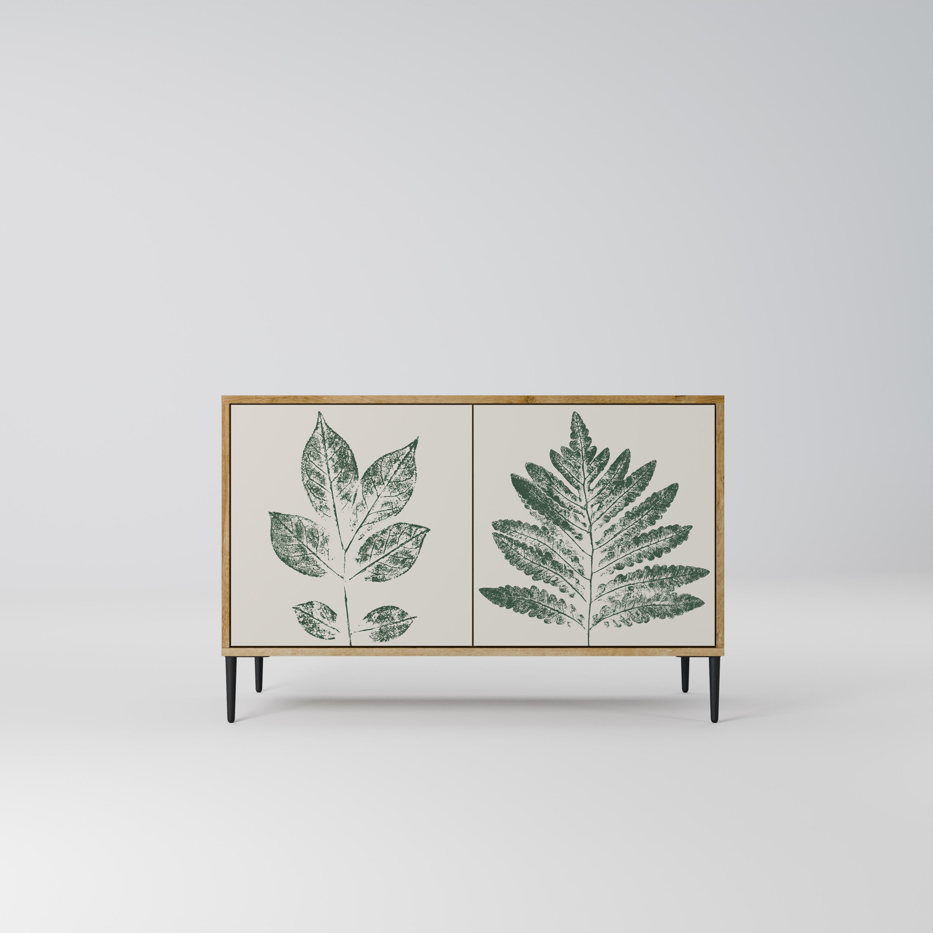 GREEN LEAFY STAMPS Komoda 2-drzwiowa