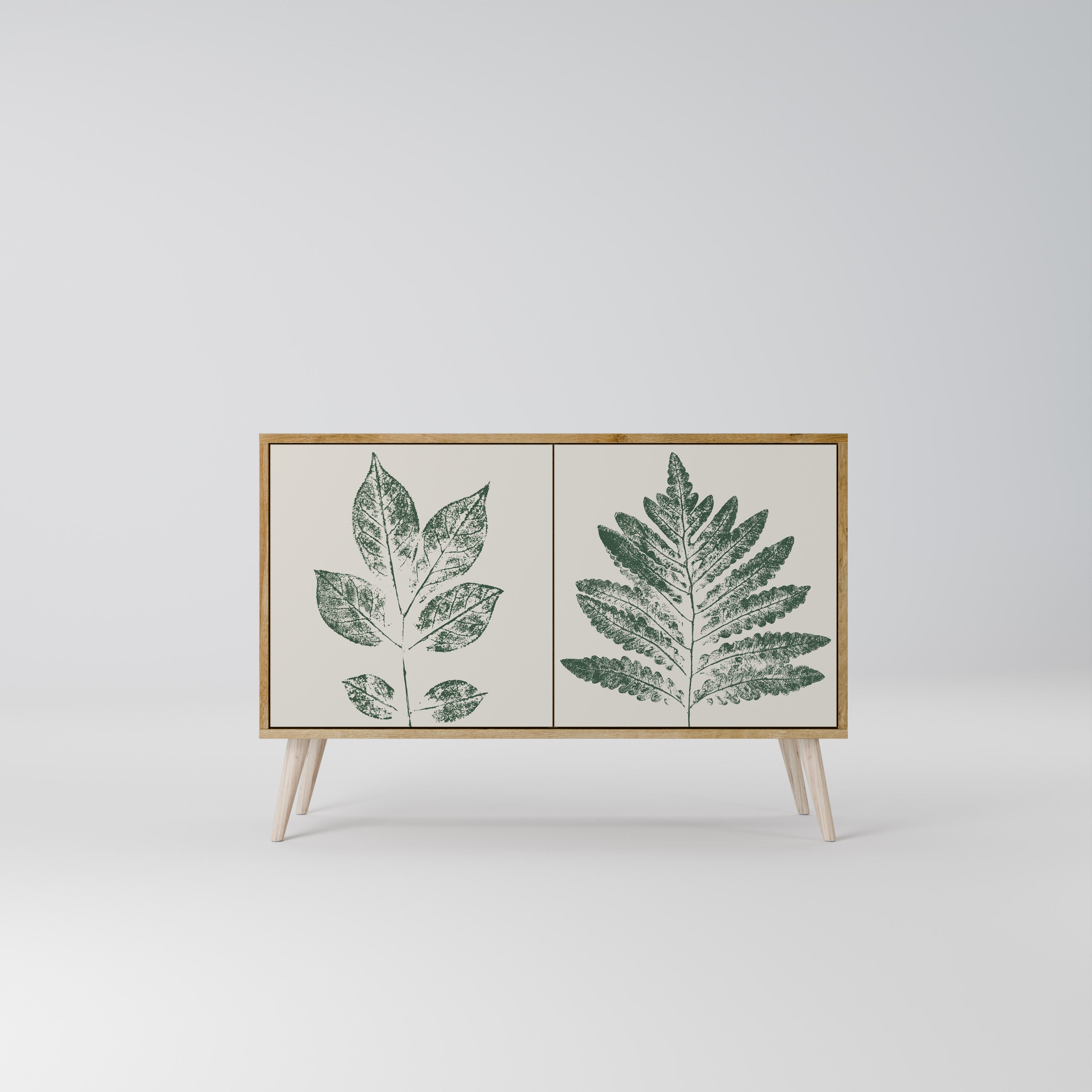 GREEN LEAFY STAMPS Komoda 2-drzwiowa