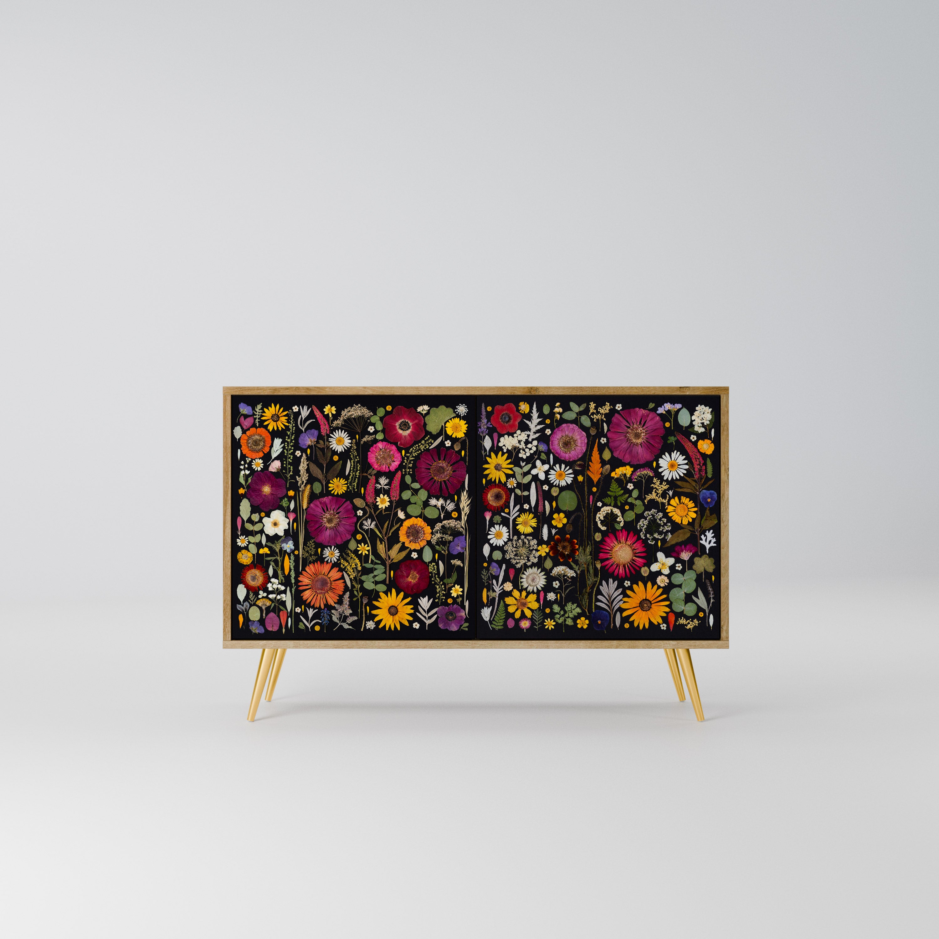 MIDNIGHT GARDEN Komoda 2-drzwiowa