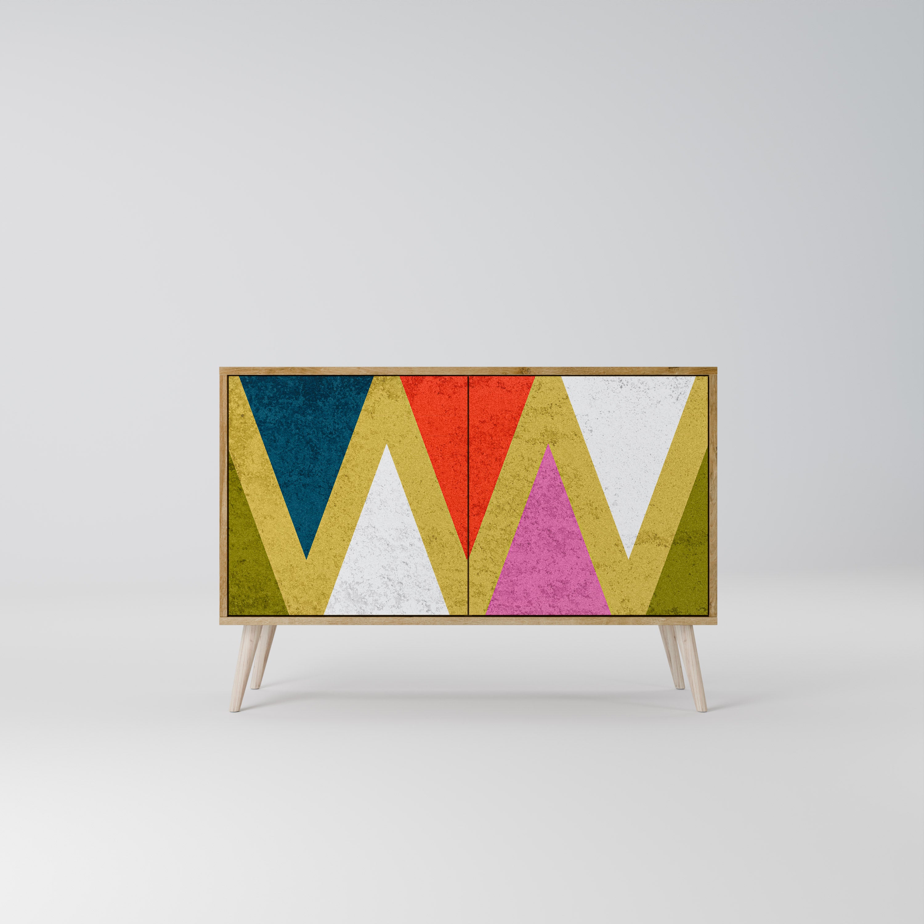 COLORFUL TRIANGLES Komoda 2-drzwiowa